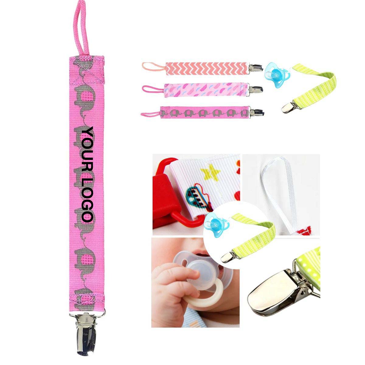 Baby Pacifier Strap Clip for Secure Attachment 1