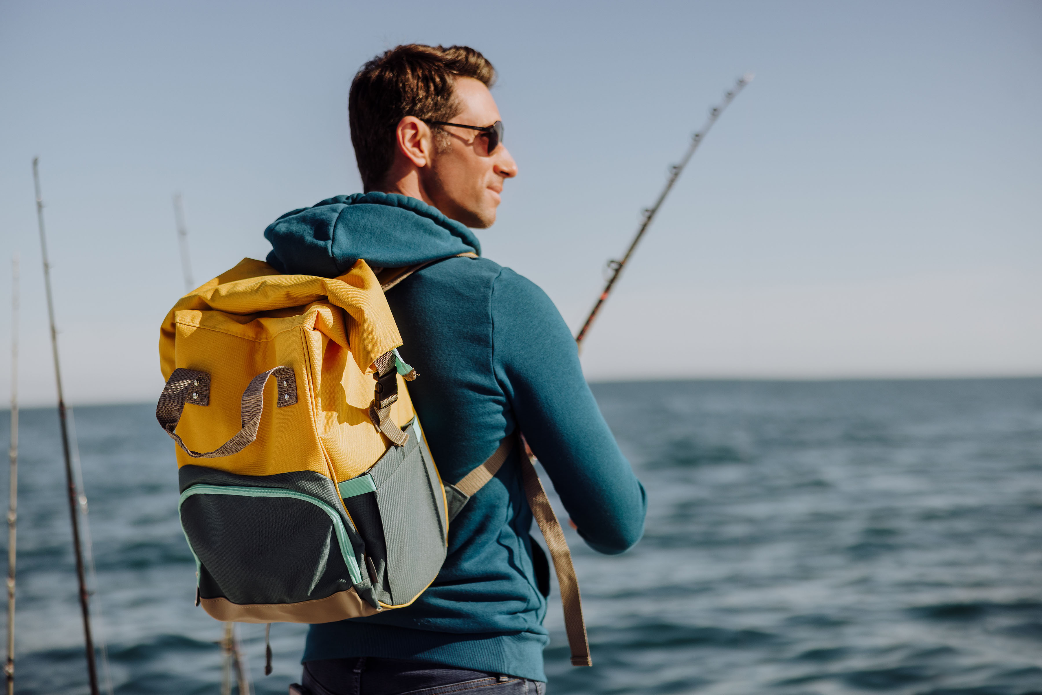 On The Go Roll-Top Backpack Cooler 7