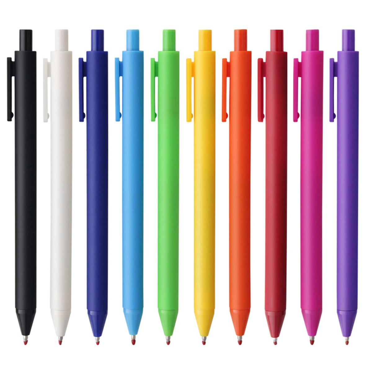 Colorful Plastic ballpoint Pens 2
