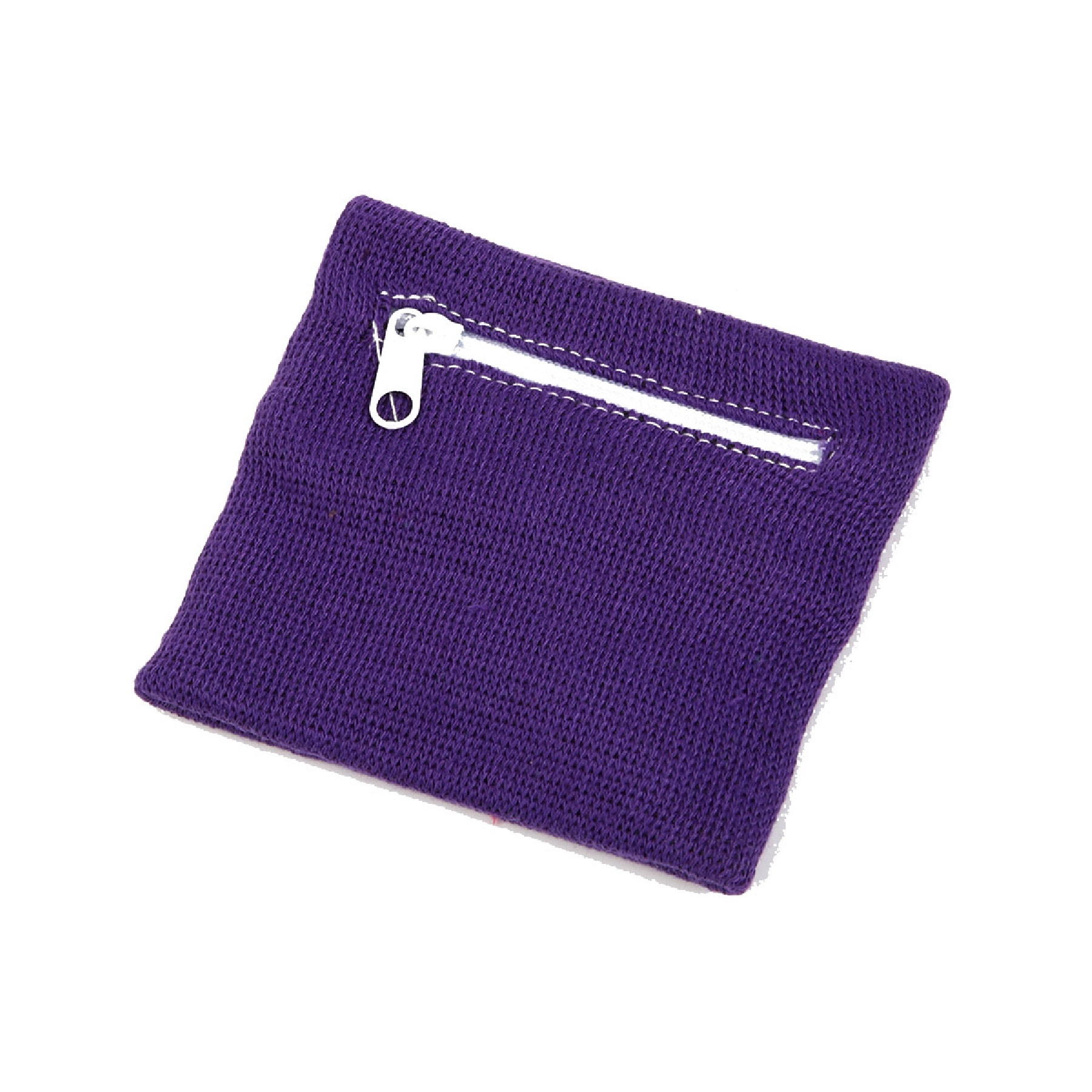 Wallet Zipper Cotton Sweatbands Wristband 9