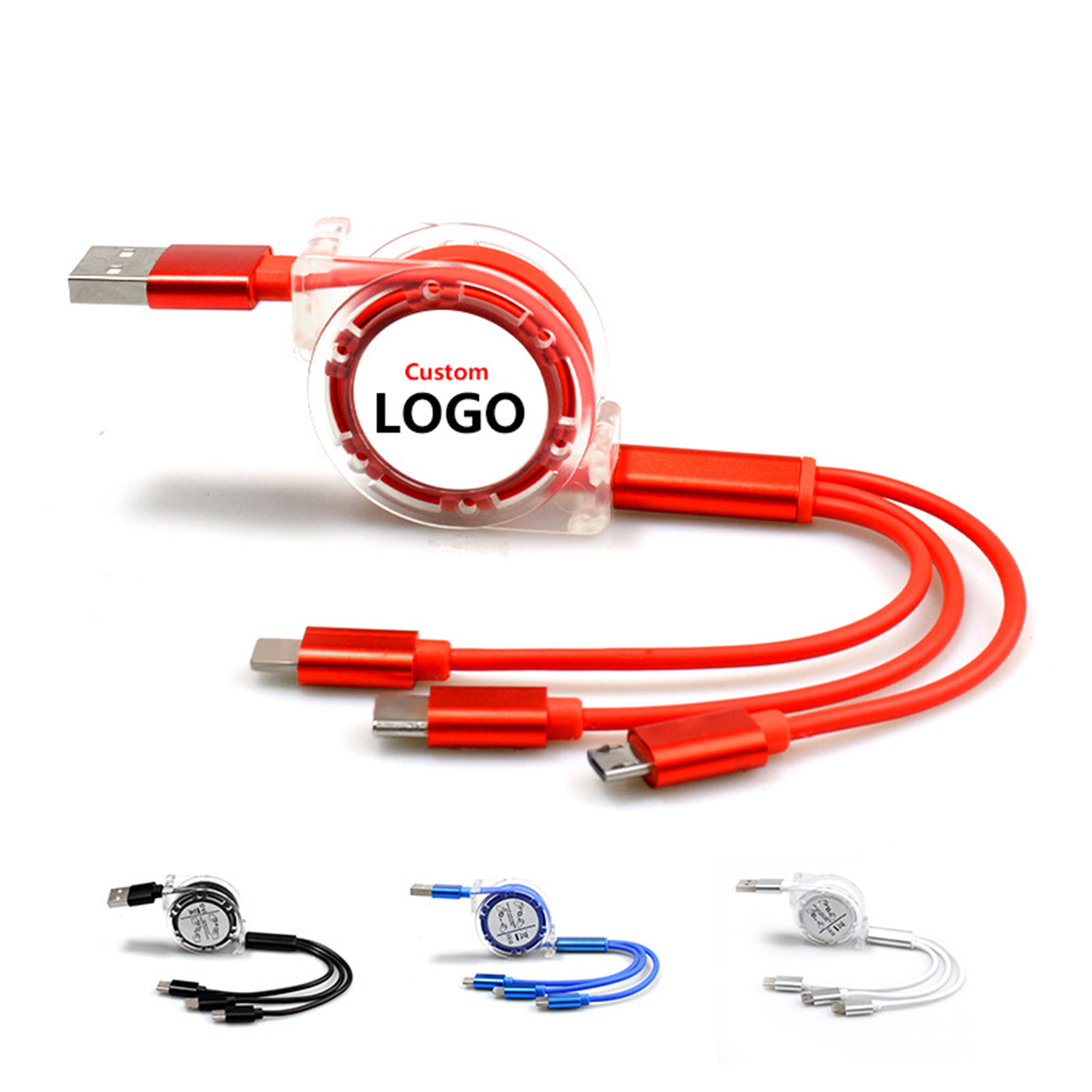 Retractable Charger Charging Cable 3