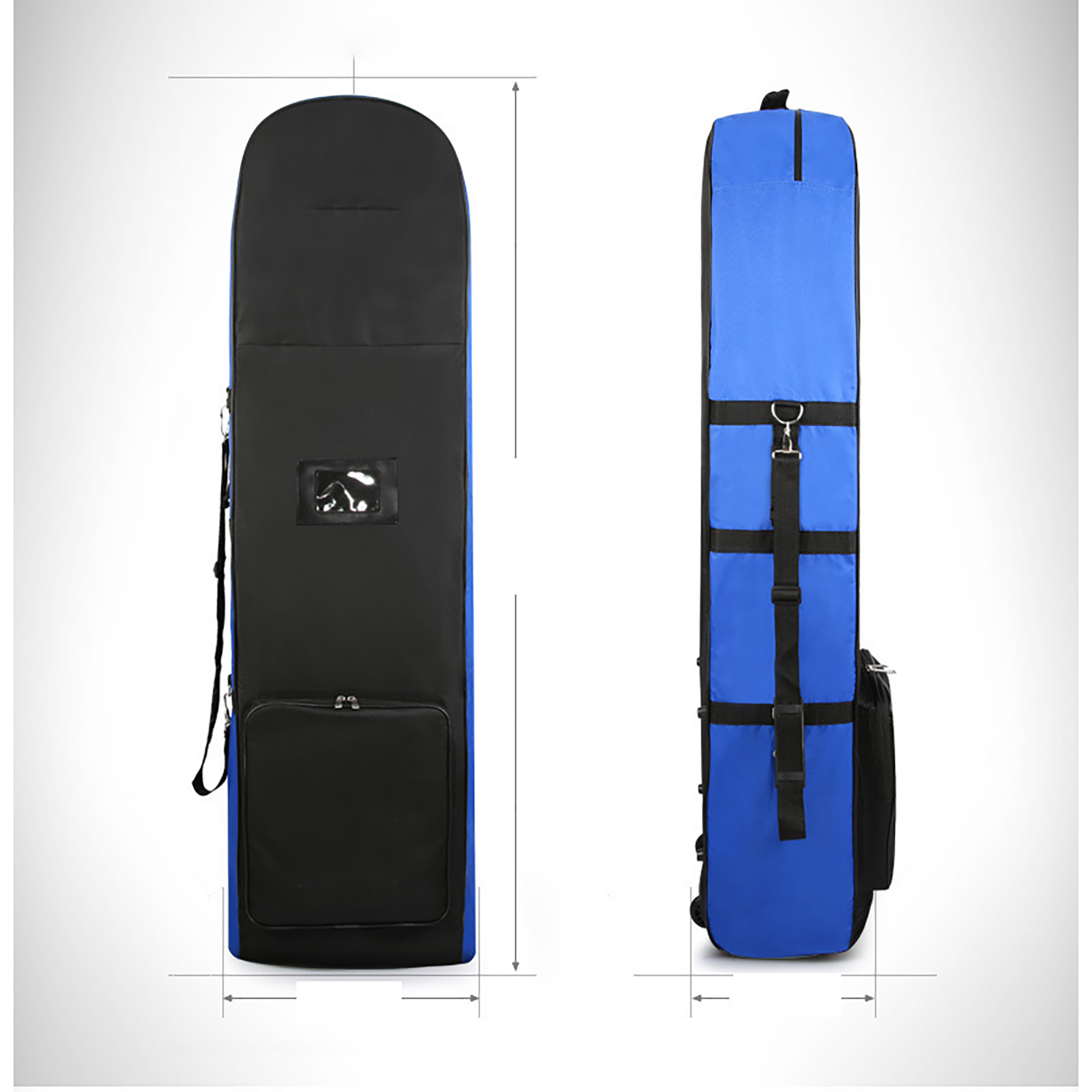 Padded Golf Travel Bag with Wheels 5