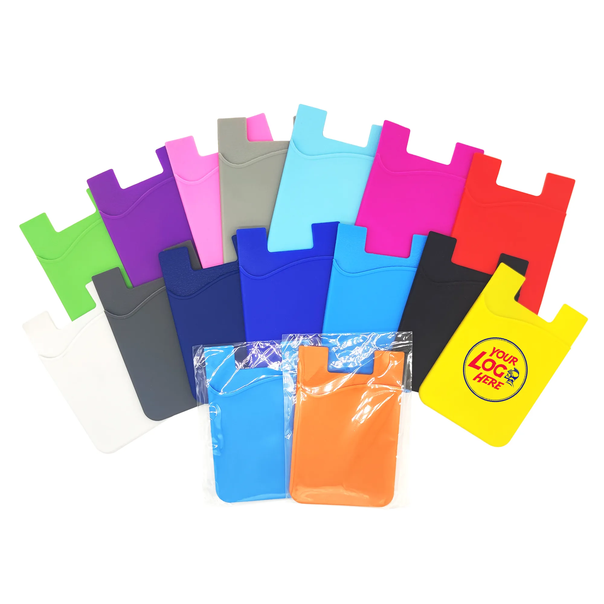 Travel Back Stick Silicone Layer Card Holder