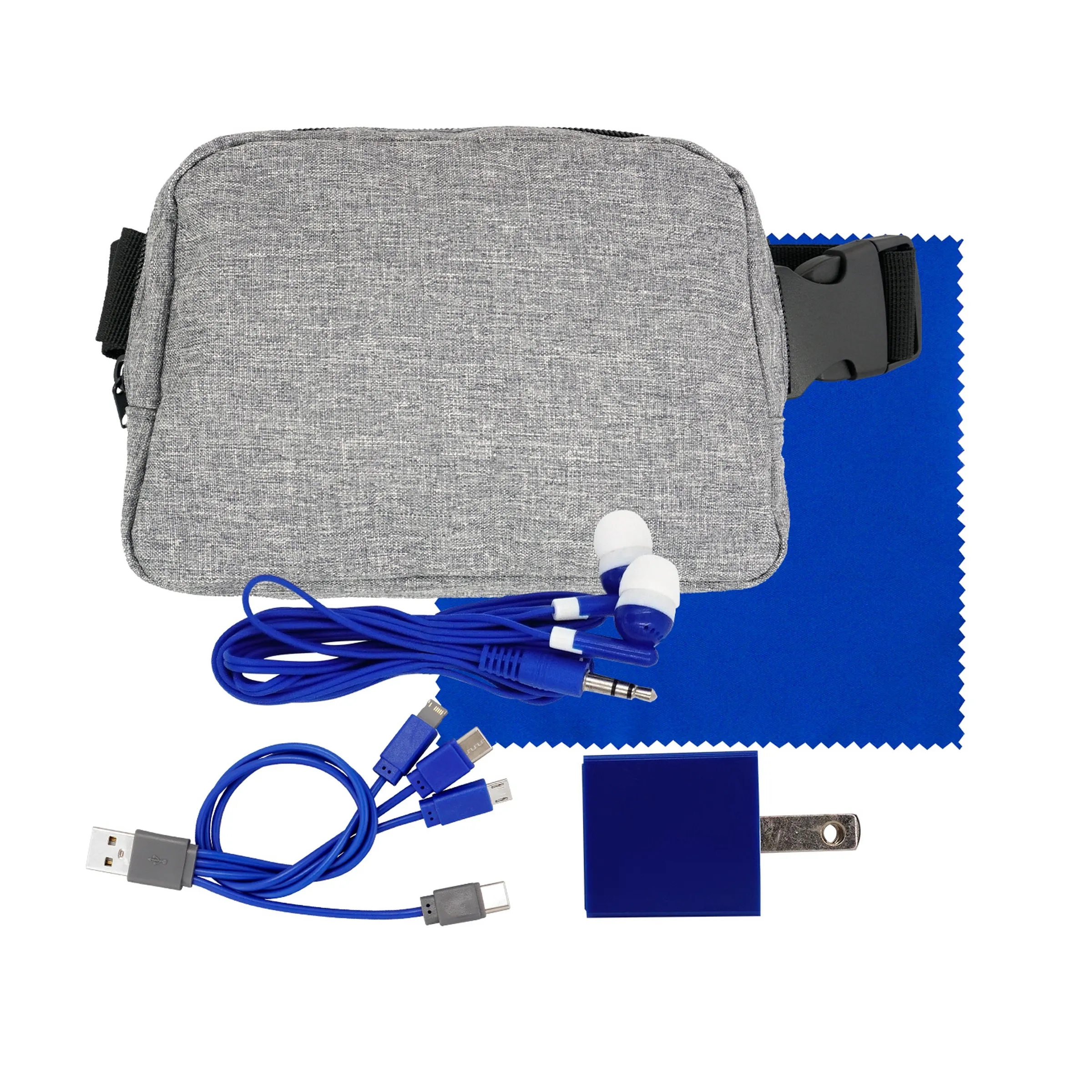 RECYCLED FANNY PACK ULTIMATE TRAVEL SET 6