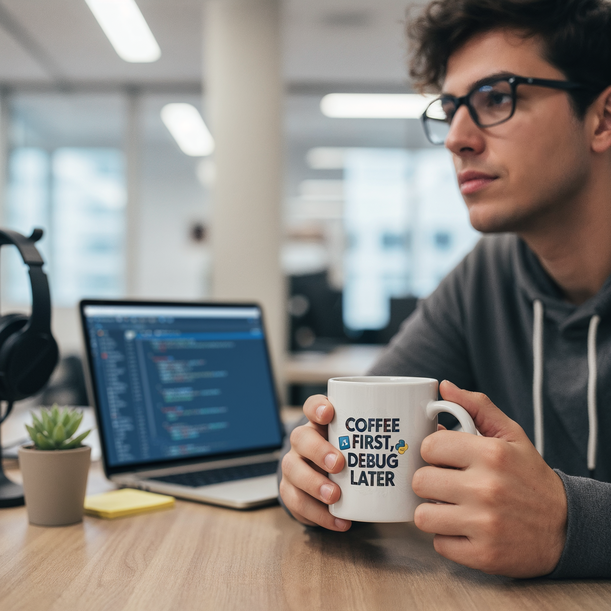 Personalized Office Coffee Mugs - Custom Printed 11oz Drinkware for Offices & Events 6