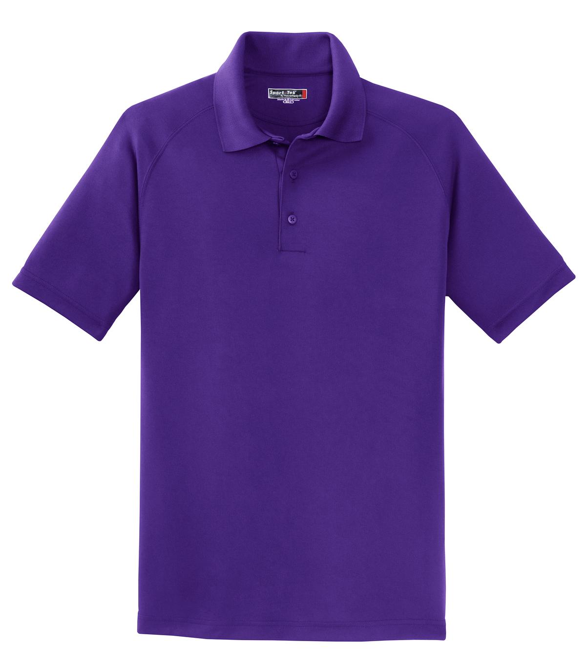 Sport-Tek Dry Zone Raglan Polo. T475 37