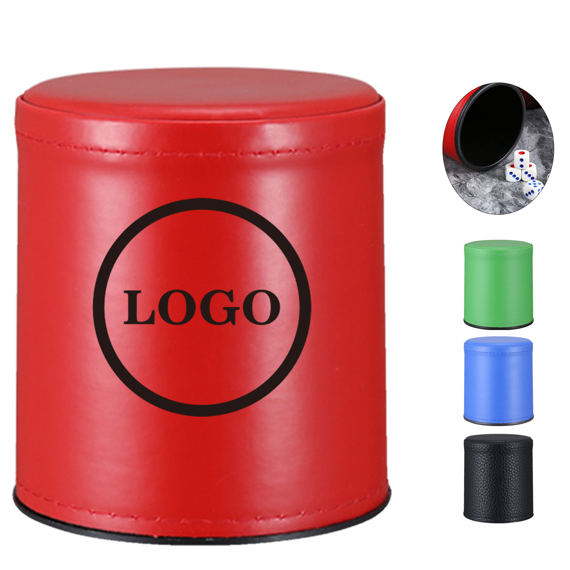 Leather Dice Swing Cup 6
