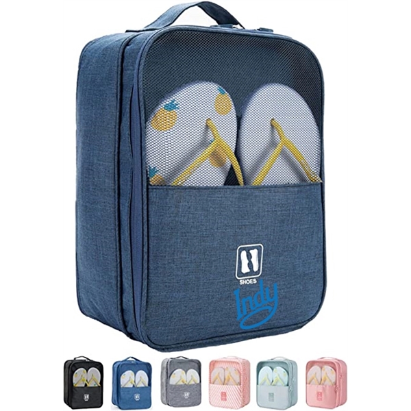 Waterproof Travel Shoes Bag Holds 3 Pairs 8