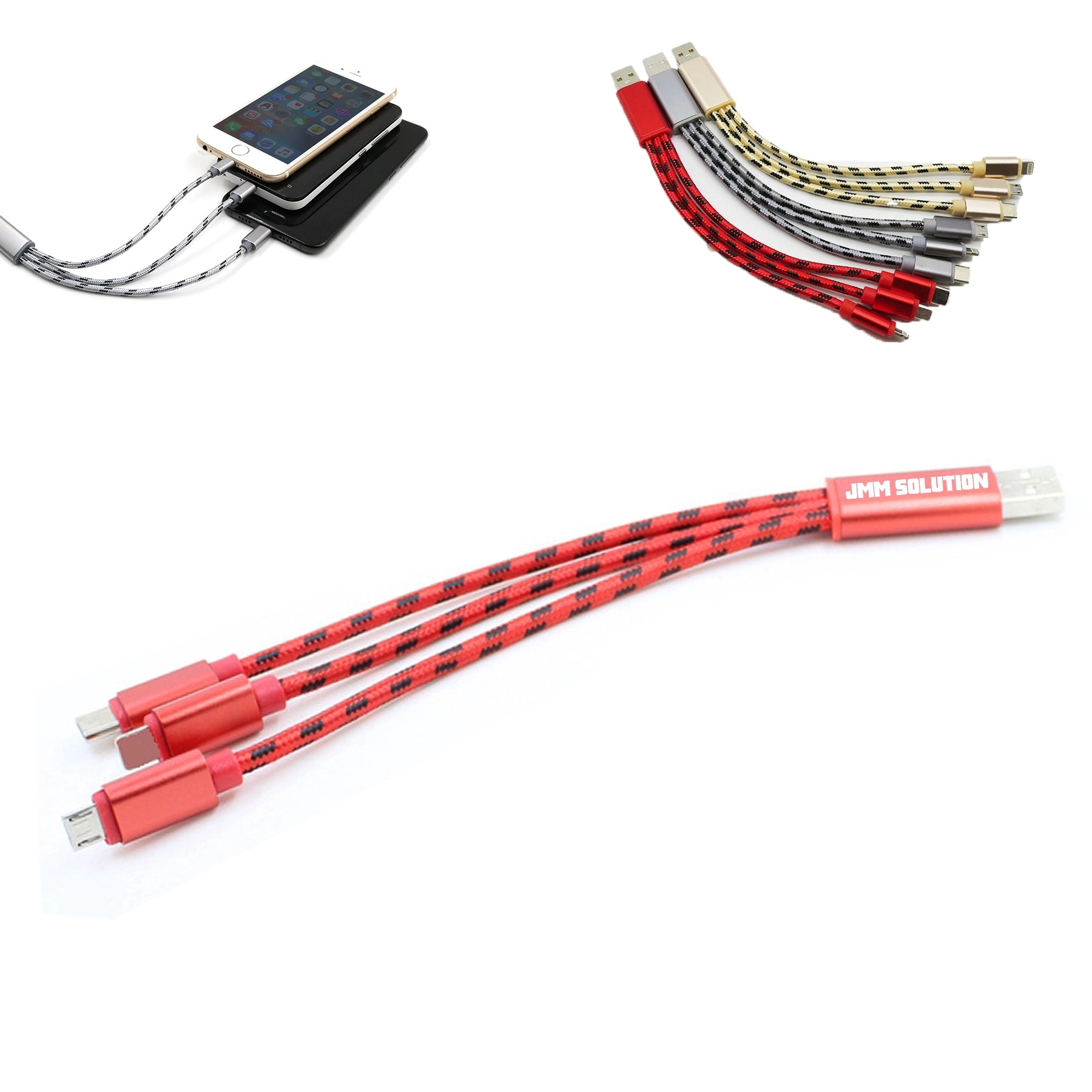 3 In 1 Universal Multi Charging Cable 2