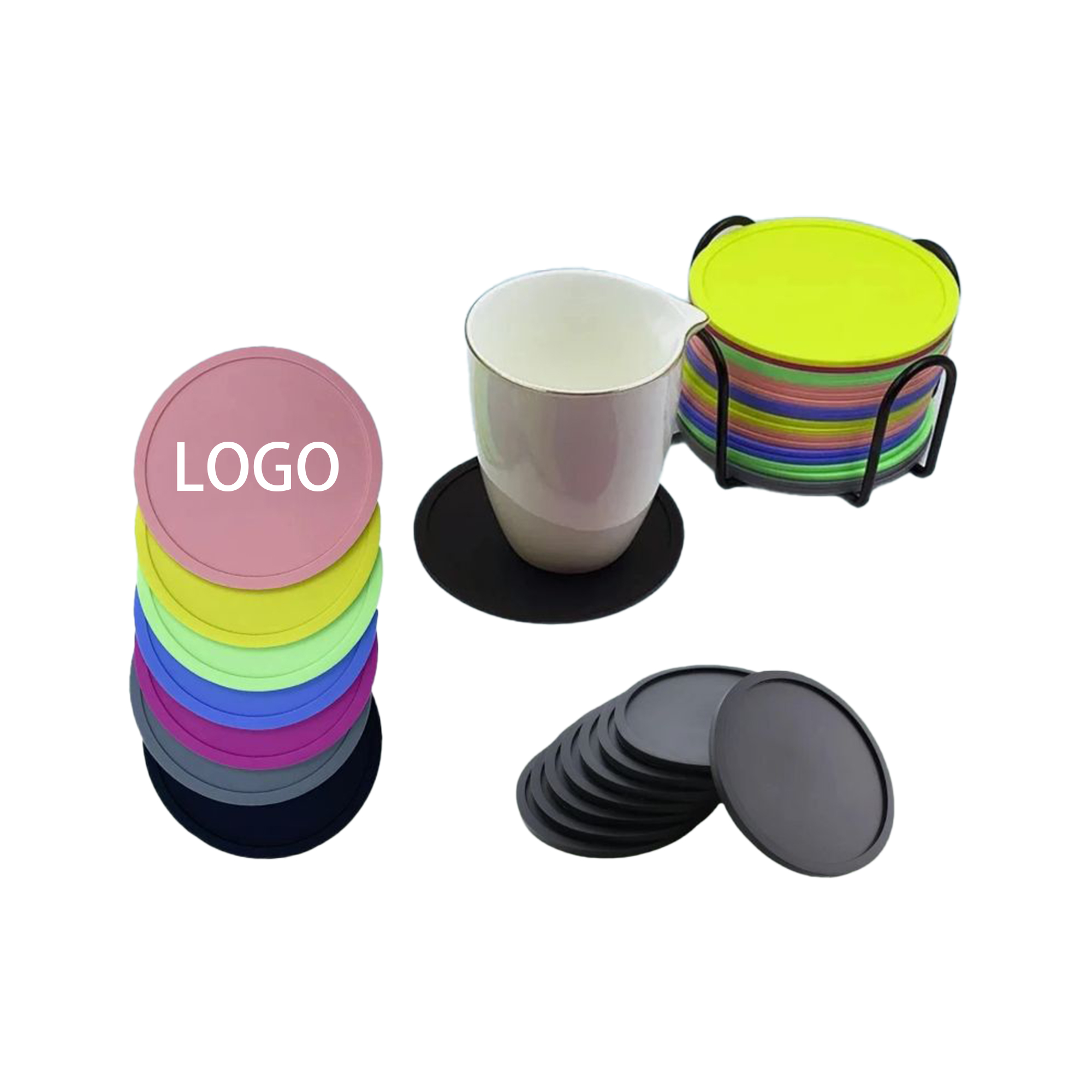 Silicone Coasters 3