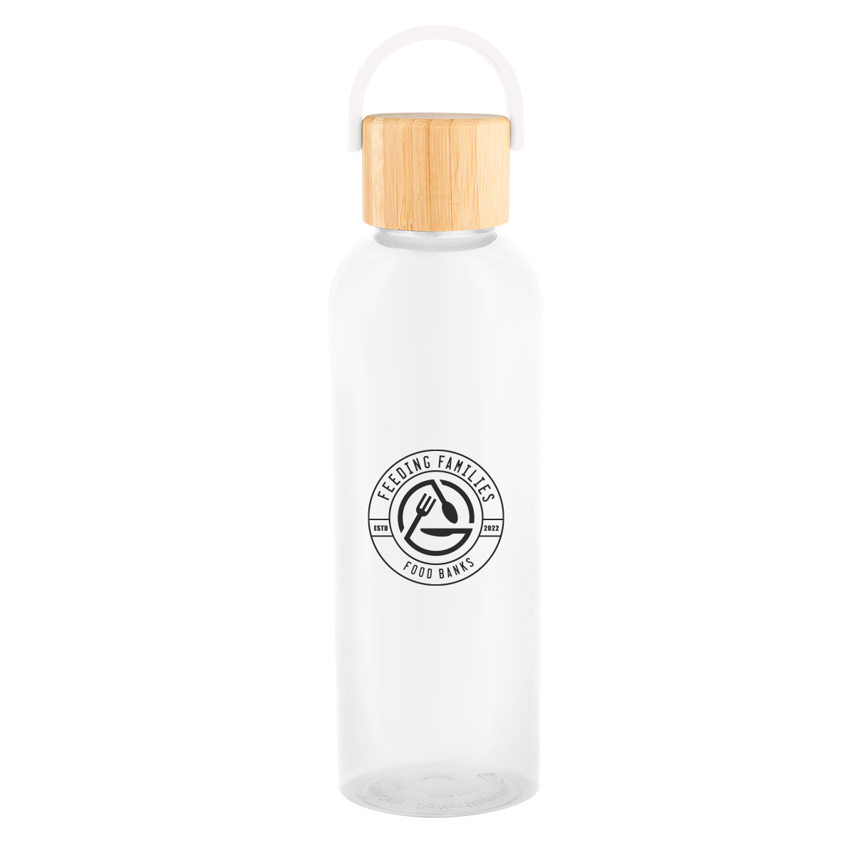20 Oz. Ally rPET Bottle With Bamboo Lid And Easy Carry Handle 14