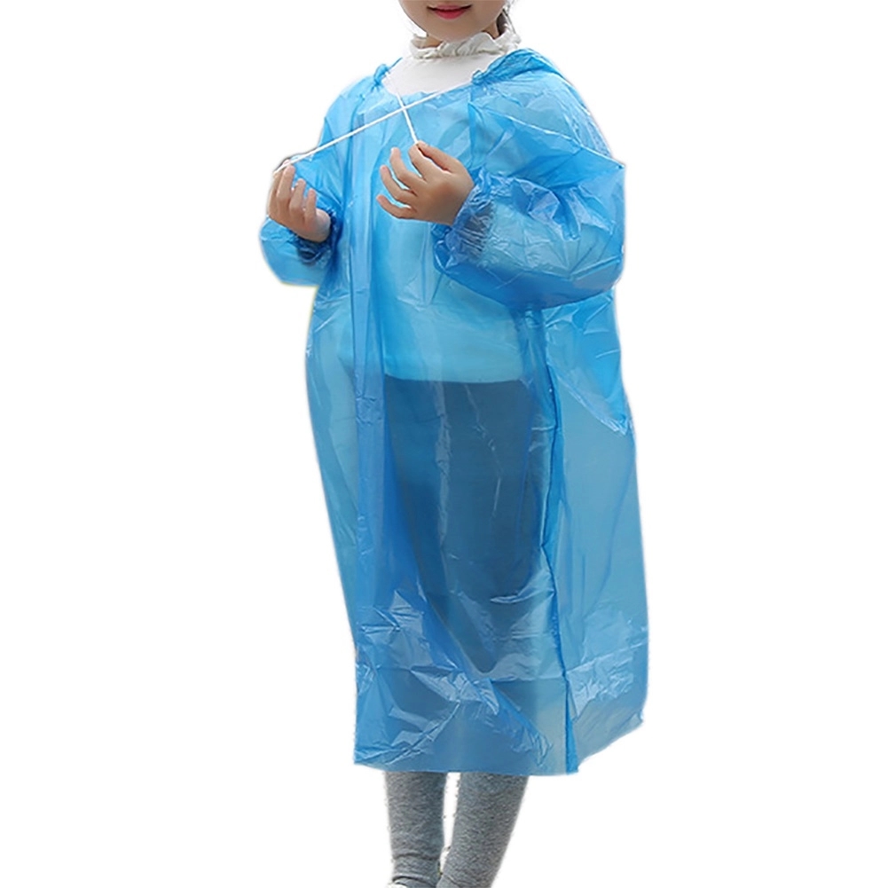 Chilren Disposable Rain Ponchos 3
