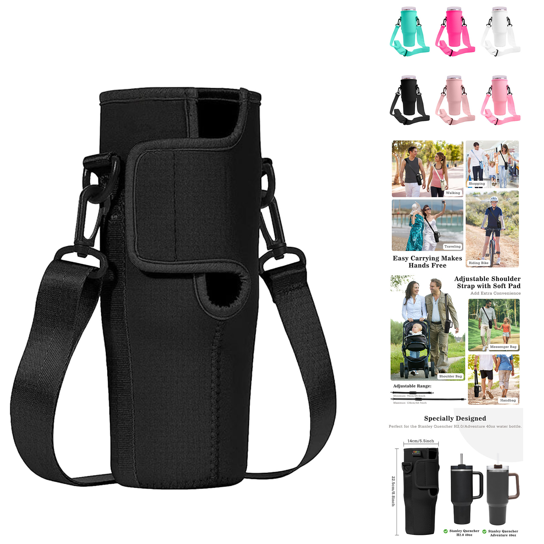 Water Bottle Carrier Bag