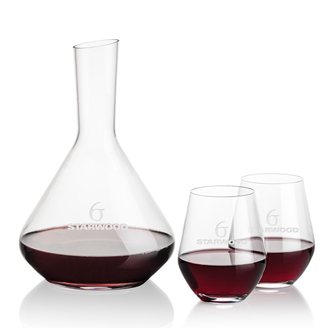 Terrassa Carafe & Reina Stemless Wine 3