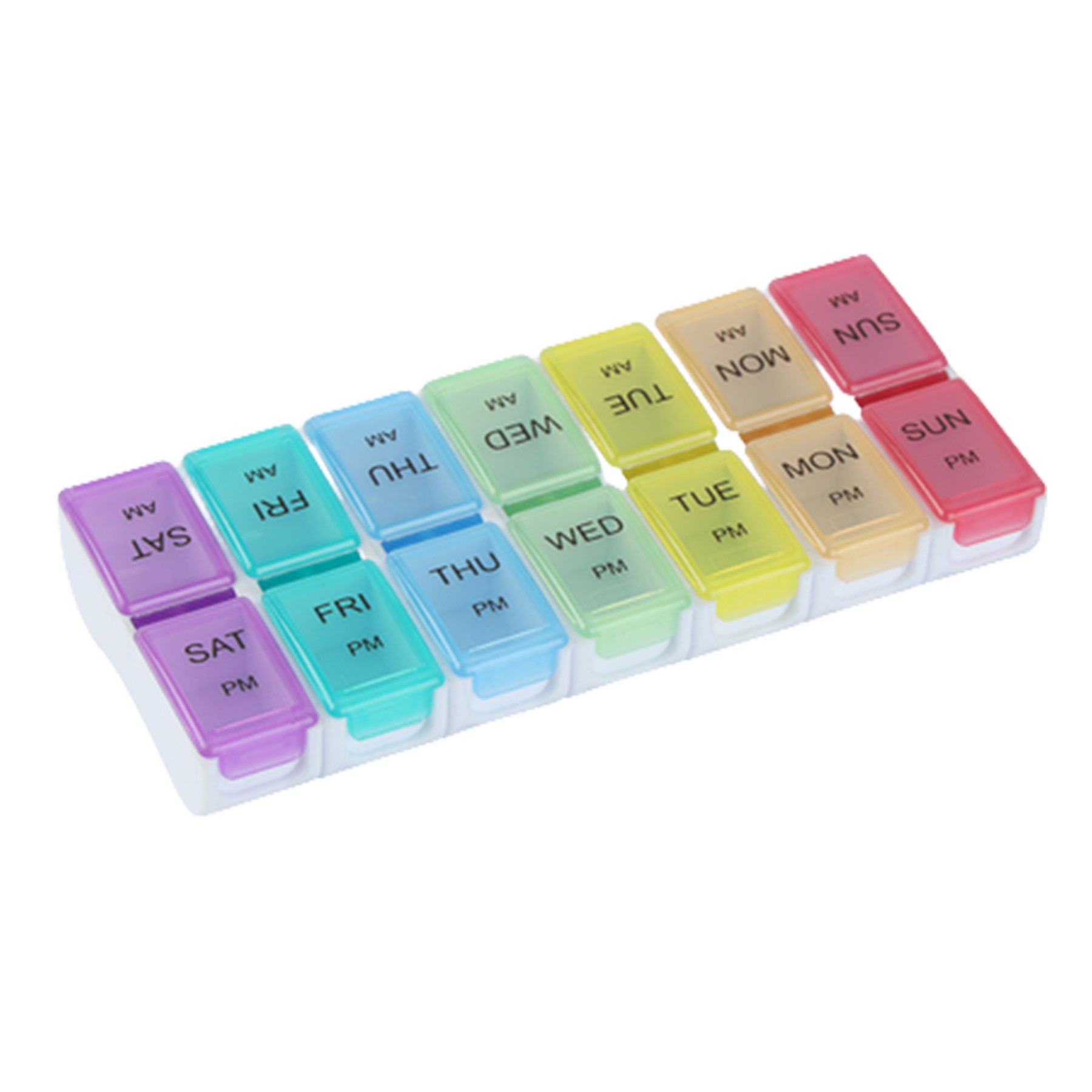 Split Weekly Pill Case 4