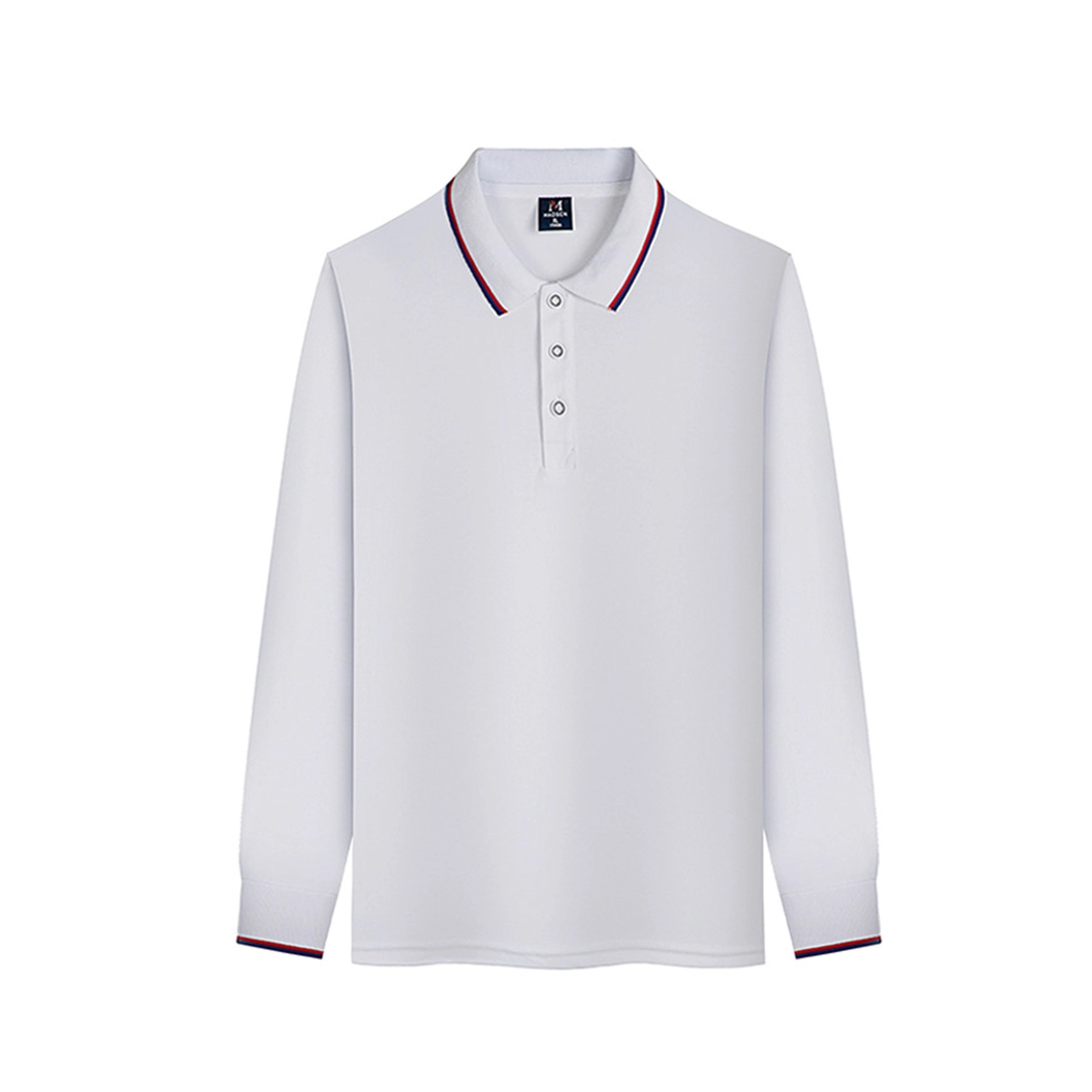 Unisex Classic Long Sleeve Polo Shirt 5