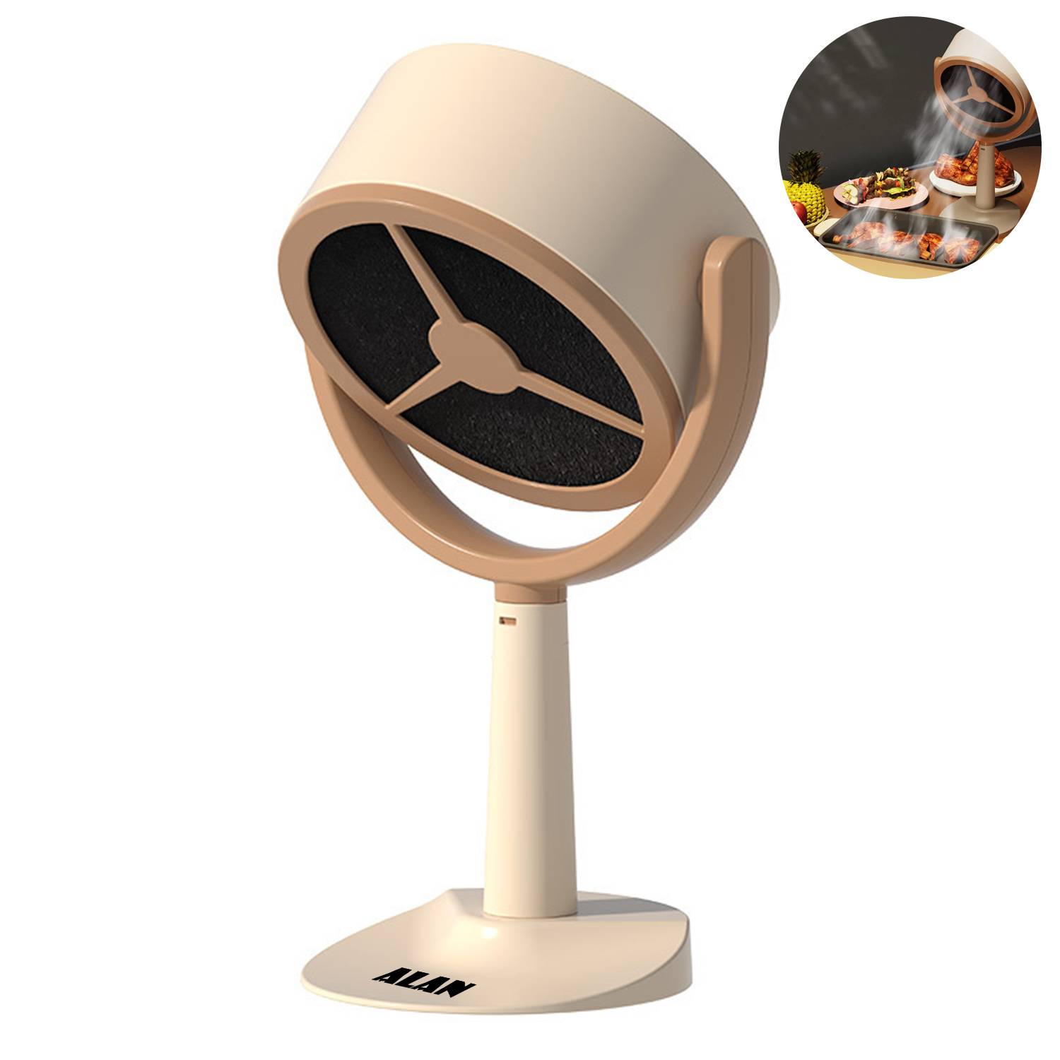 Small desktop range hood 6