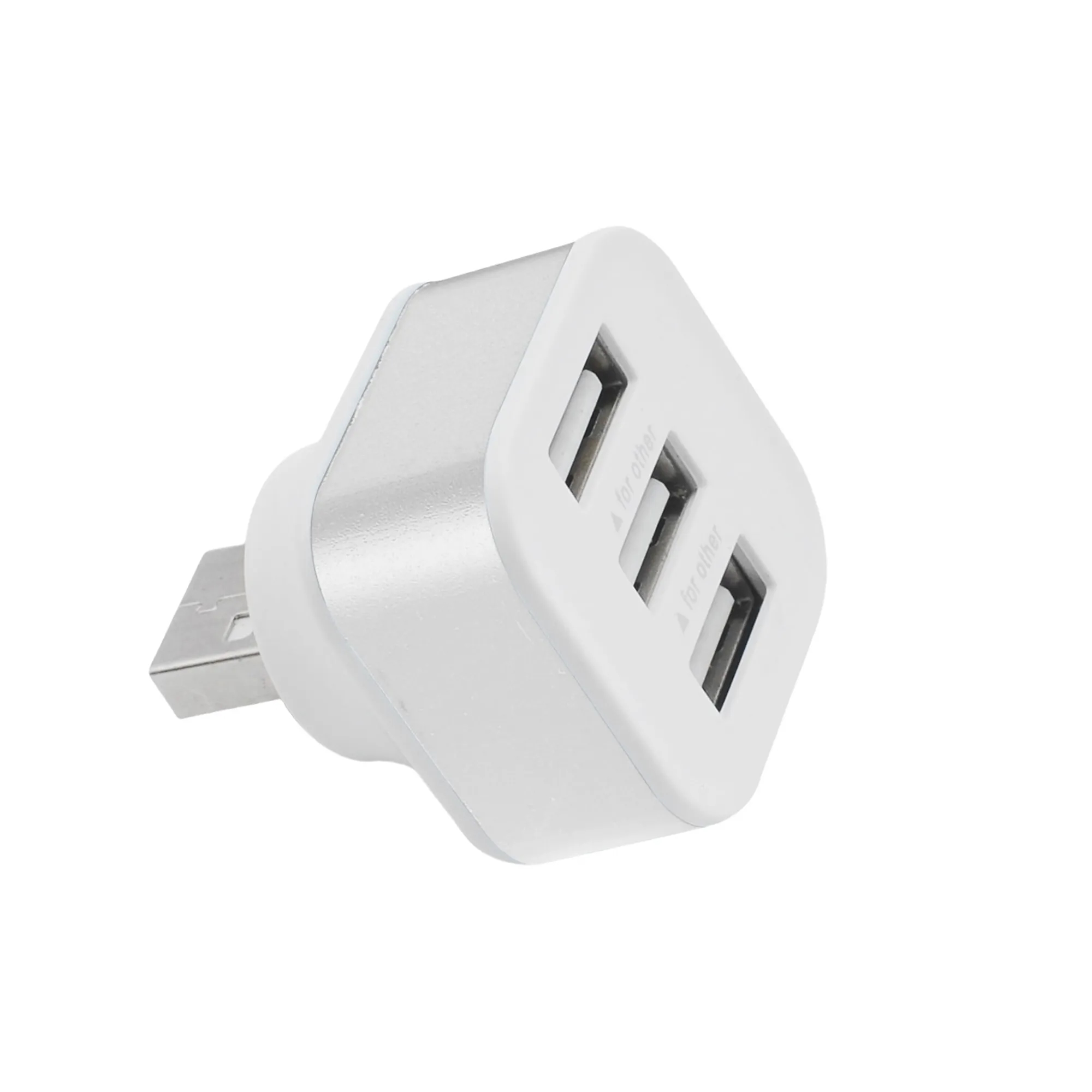 Usb 2.0 Hub Splitter Extender 1 In 3 Out 3