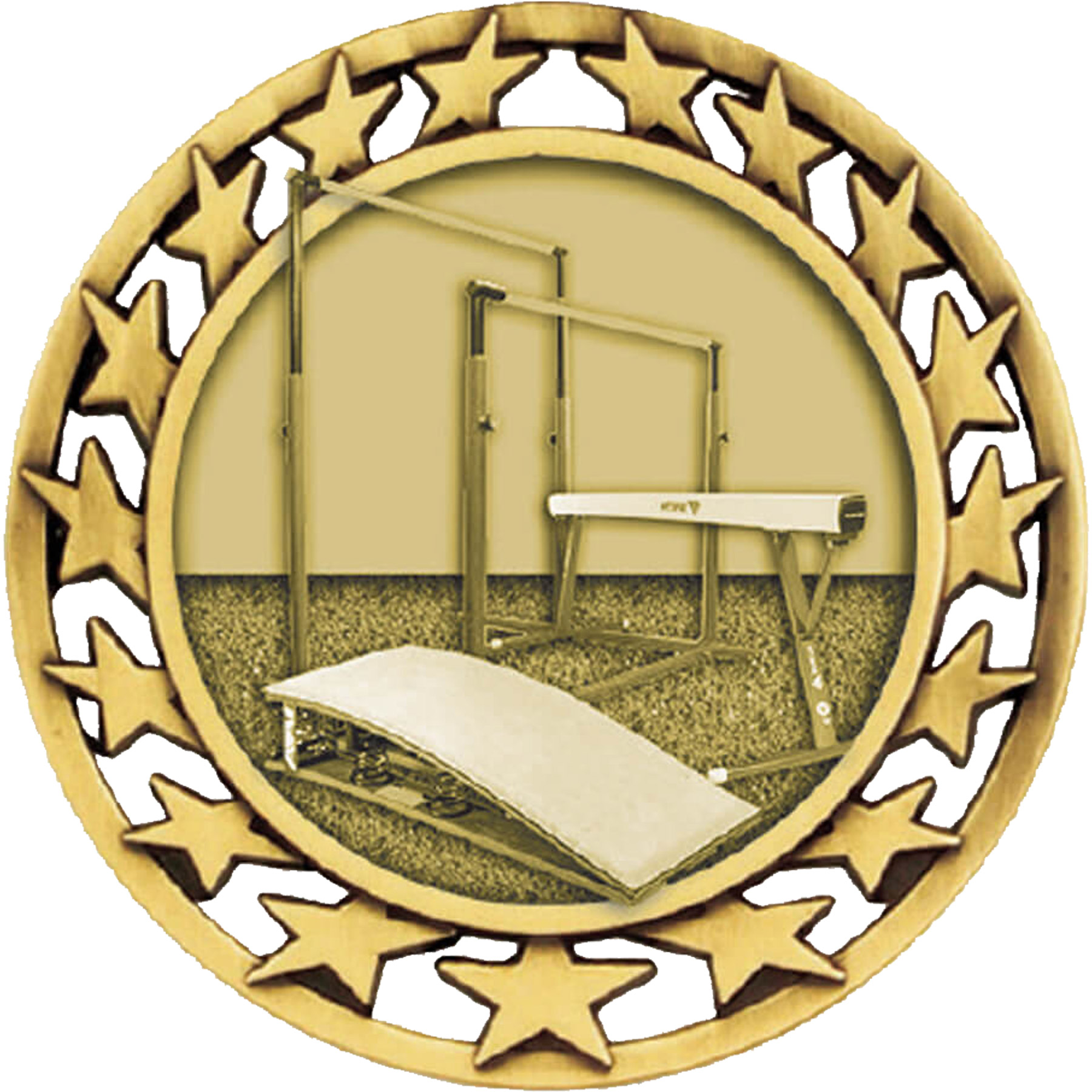 Stock Star Sports Medals: Gymnastics 5