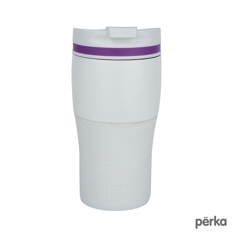 Perka® Cortado 12 oz. Double Wall Recycled Stainless Steel Coffee Tumbler 186