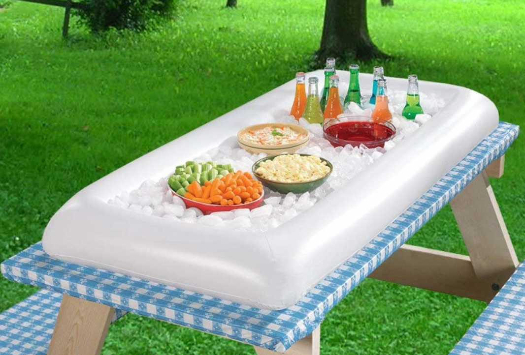 Inflatable Serving Pool Party Buffet Luau Cooler Tray 4