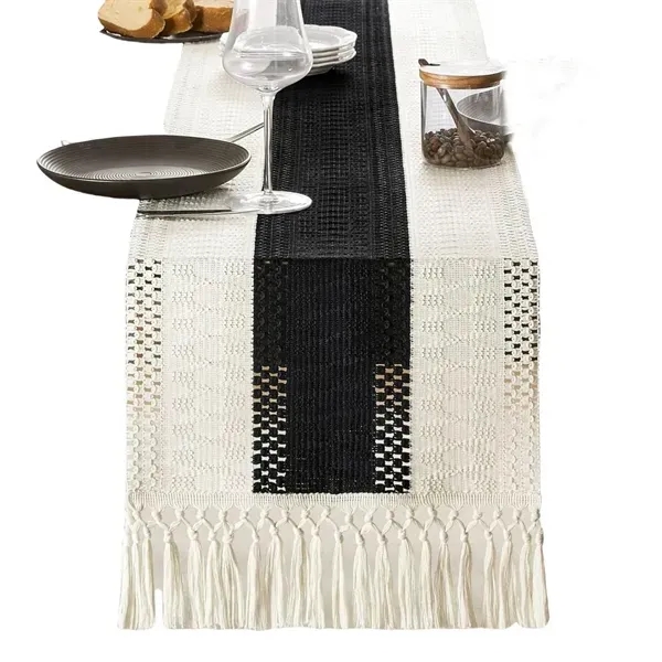Decorative Tassel Table Ornament and Festive Flag 13