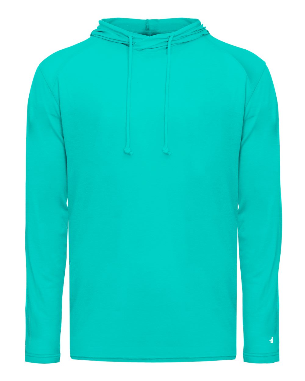 Men's Tri-Blend Surplice Hooded Long Sleeve T-Shirt - 4905 3