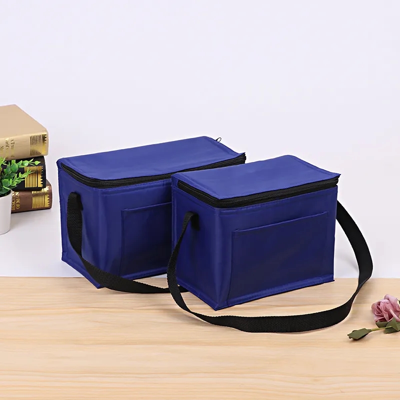 Insulated Non-Woven 6- Pack Cooler Lunch Bag 10
