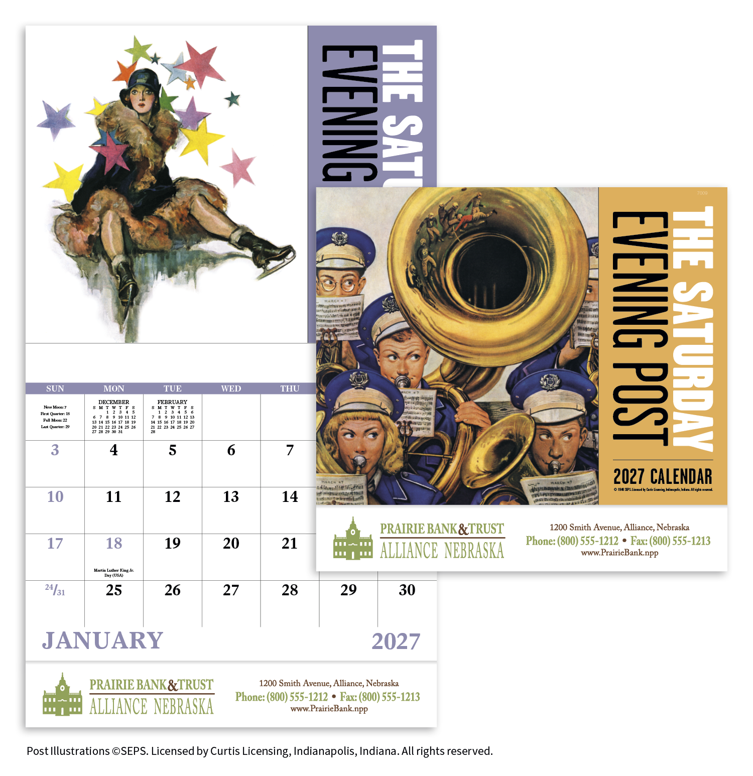 Good Value™ The Saturday Evening Post - Stapled Calendar 35