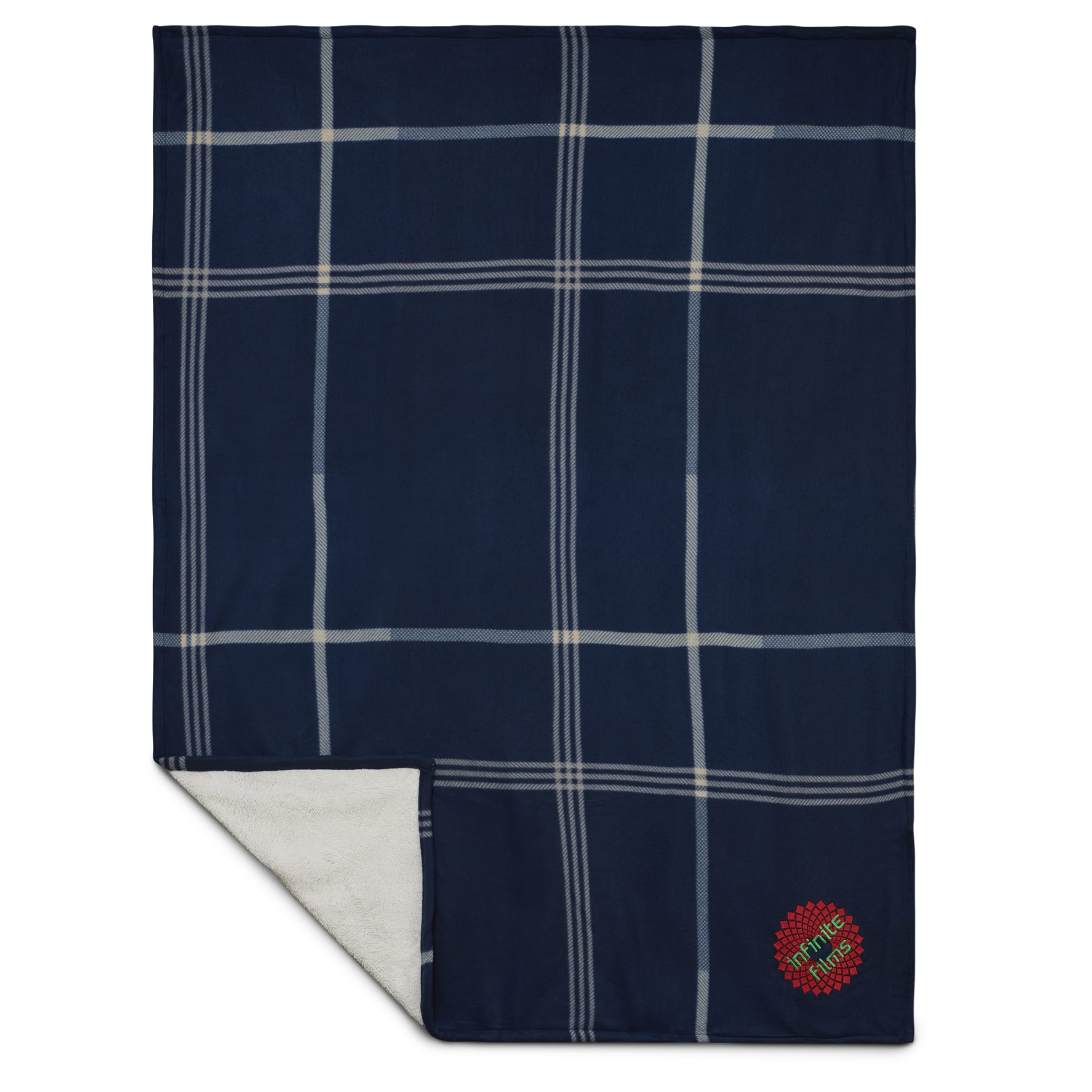 Plaid Fleece Sherpa Blanket 20