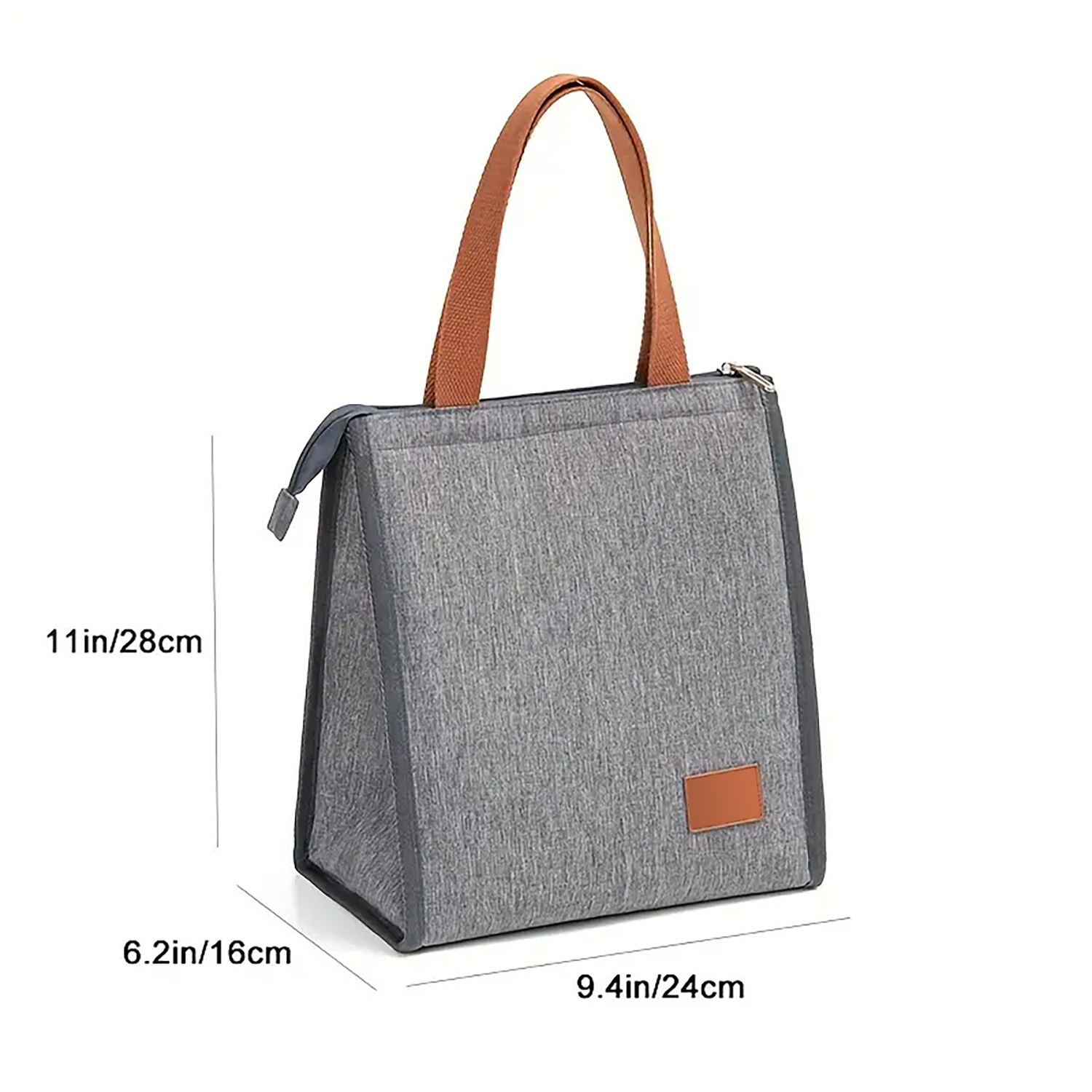 Oxford Large Capacity Thickened Insulated Lunch Bag With Shoulder Strap ?C Perfect For  Meals 3