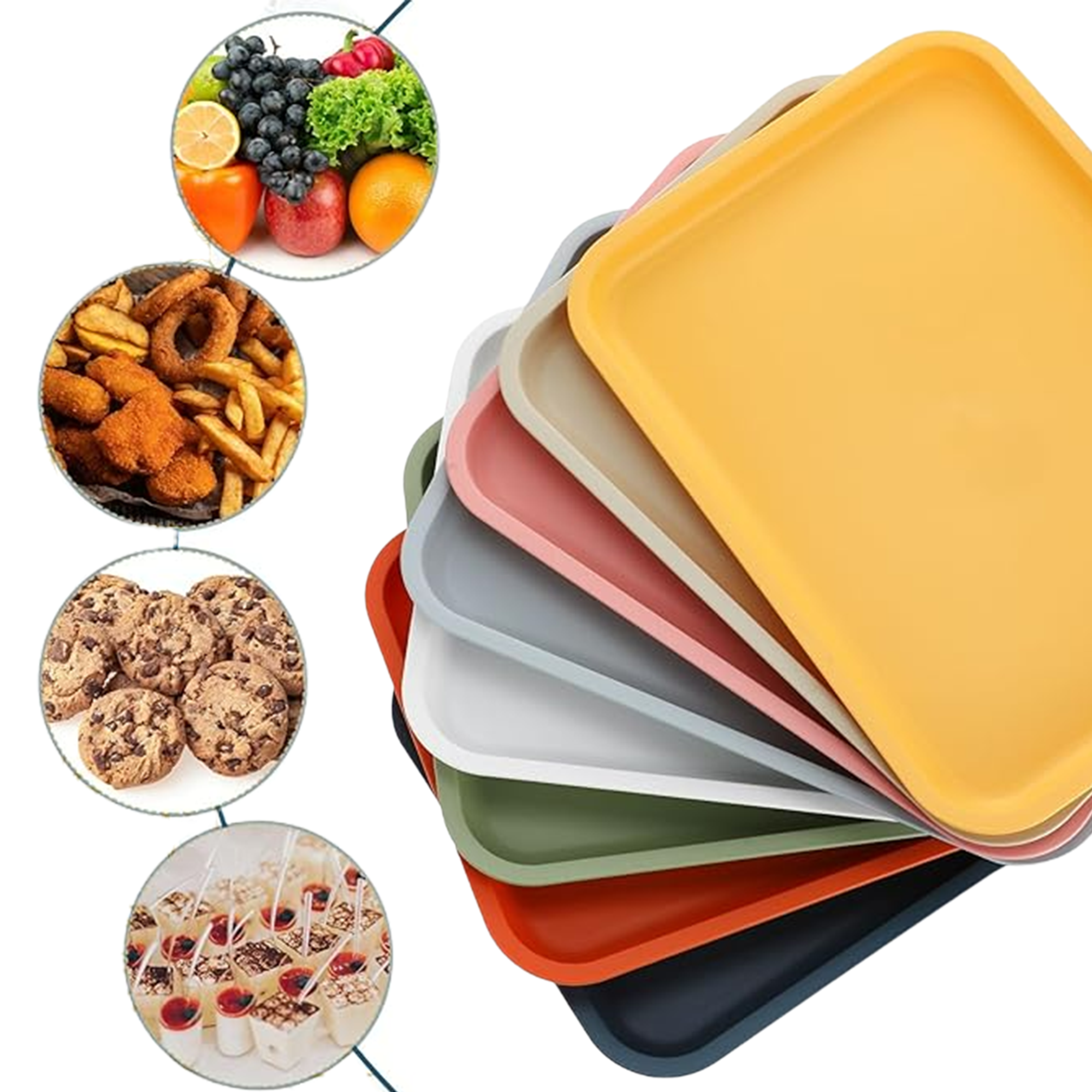 Colorful School Lunch Tray MOQ50 2