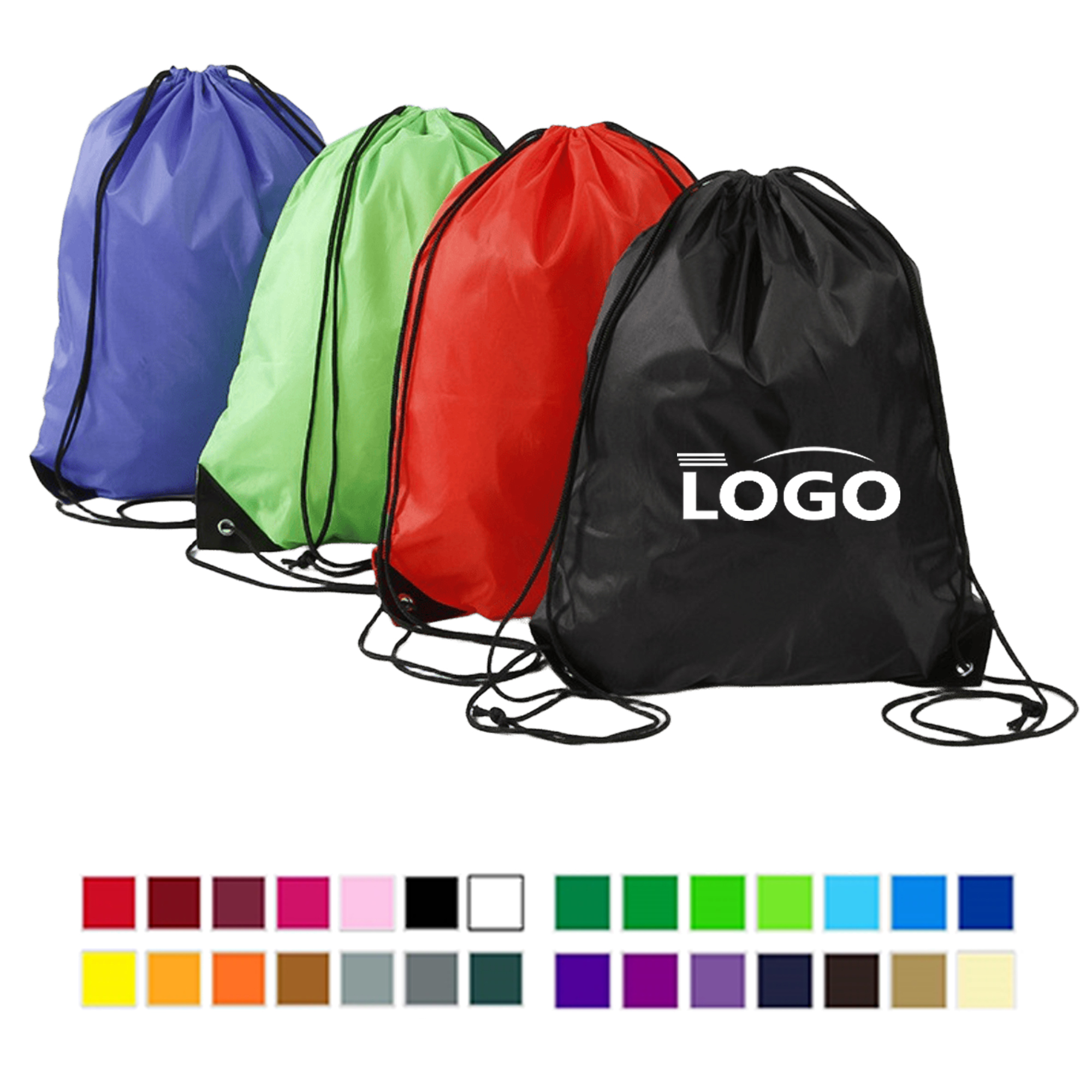 Drawstring Cinch Up Backpack 2