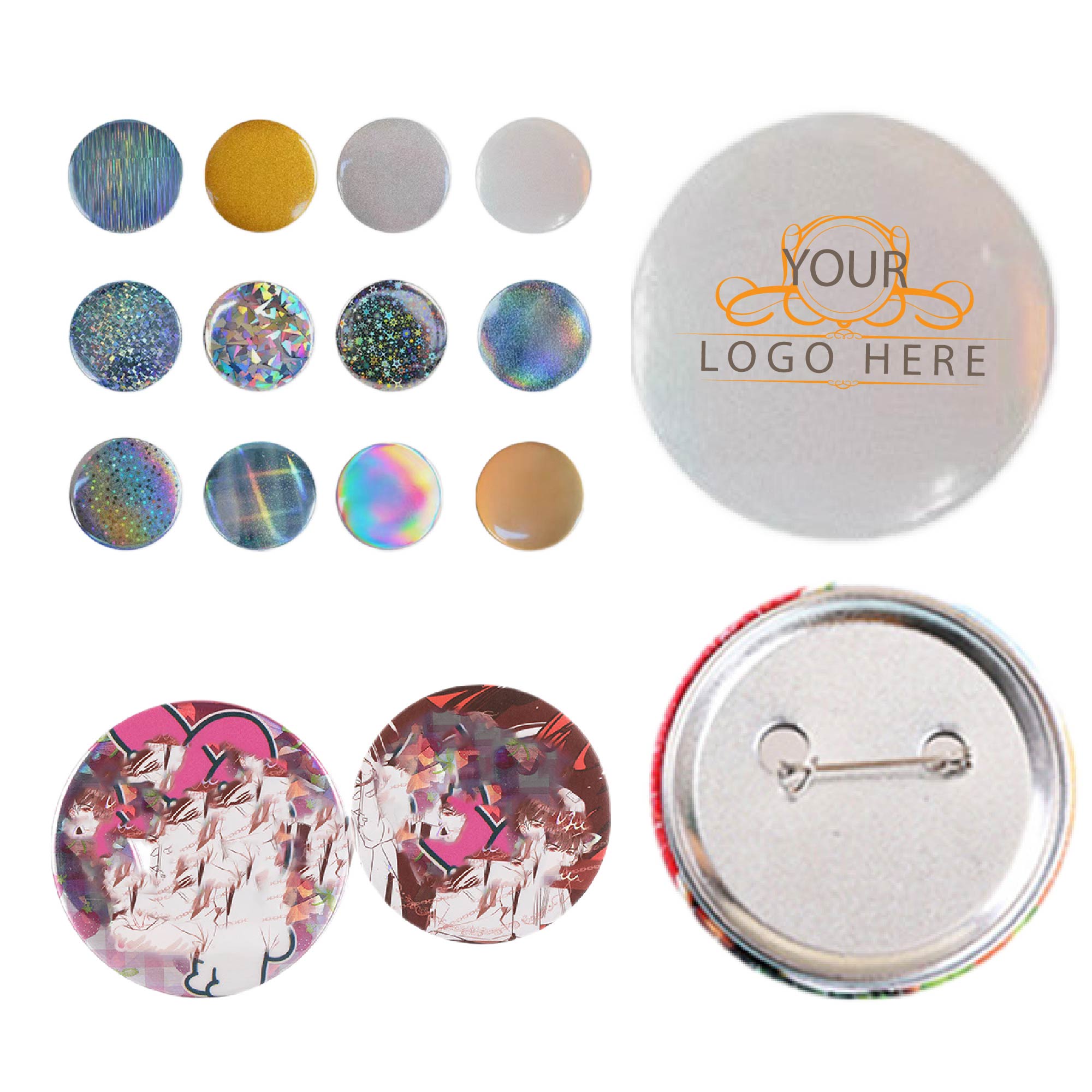 1.5" Round Custom Button 1