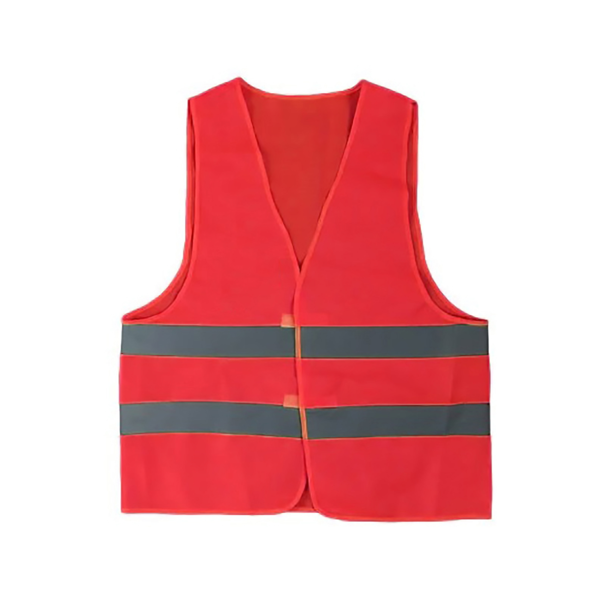 Polyester Reflective Safety Vest w/Pouch 2