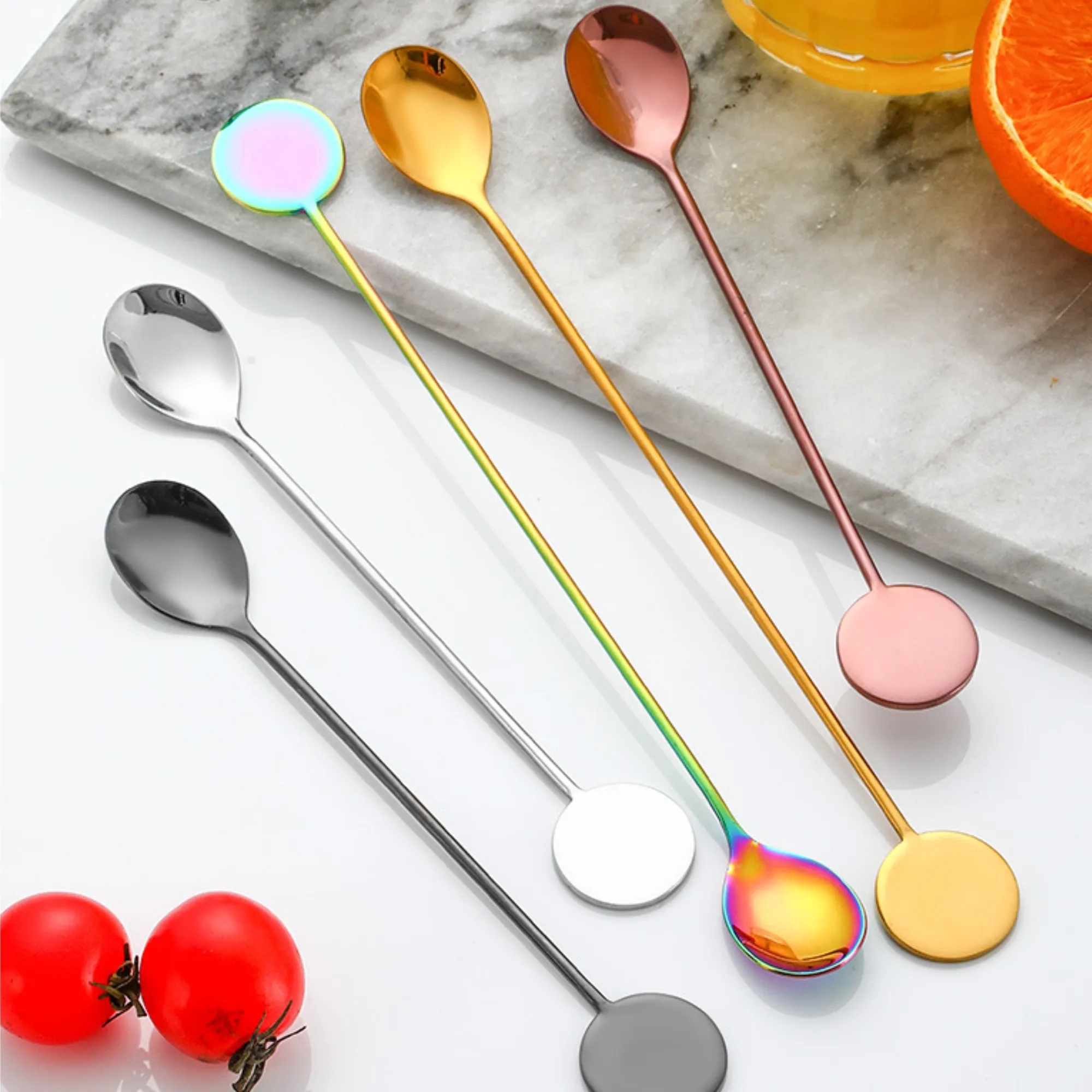 Stirring Rod Coffee Scoop Drink Swizzle Stick 5