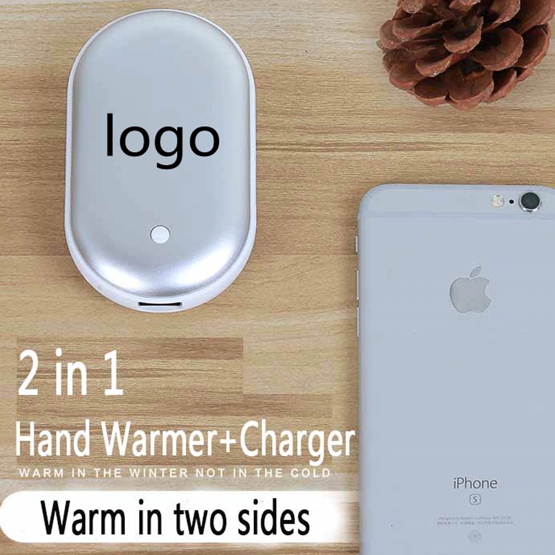 Rechargeable Hand Warmer & Power Bank 1