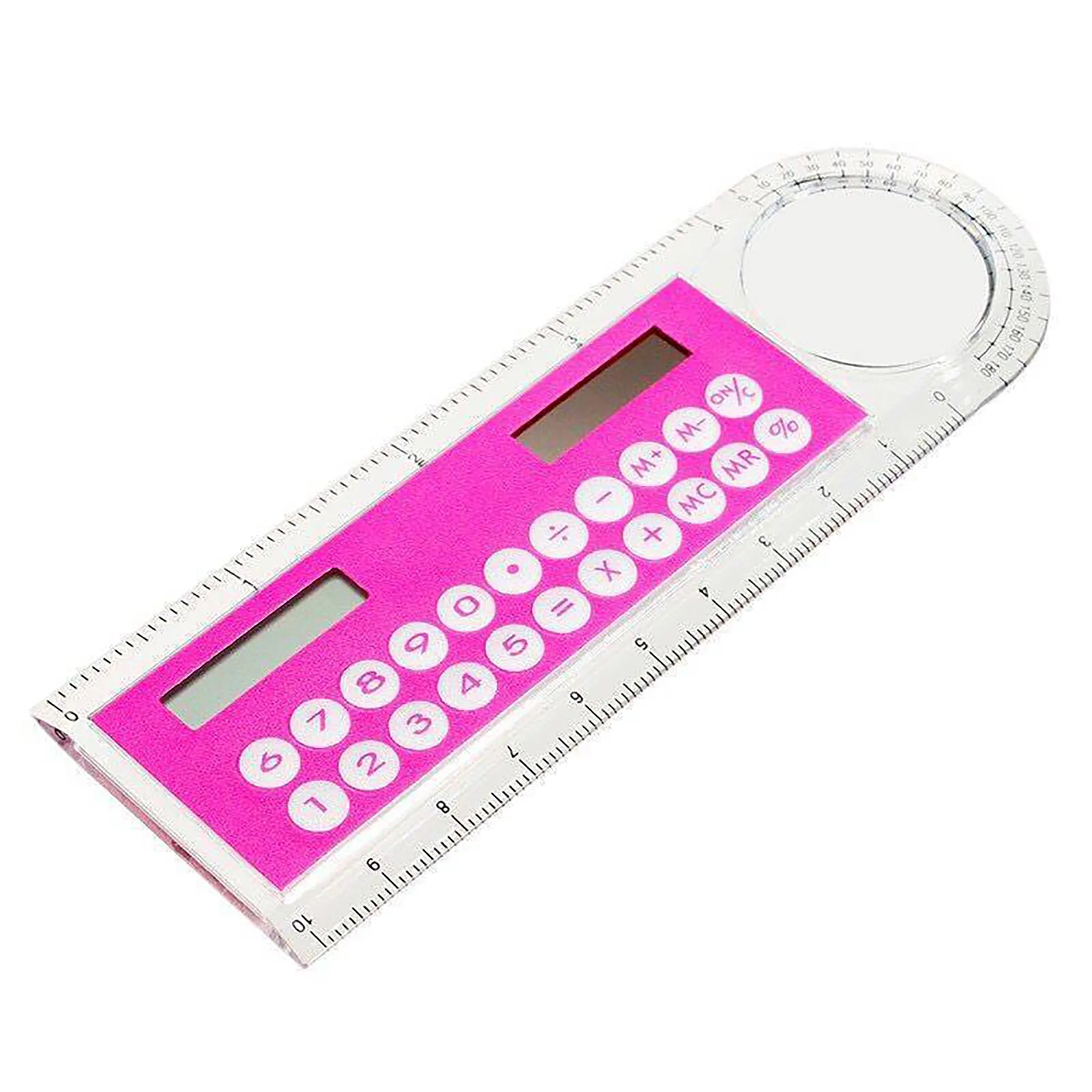 Multifunctional Solar Calculator Ruler MOQ 50pcs 3