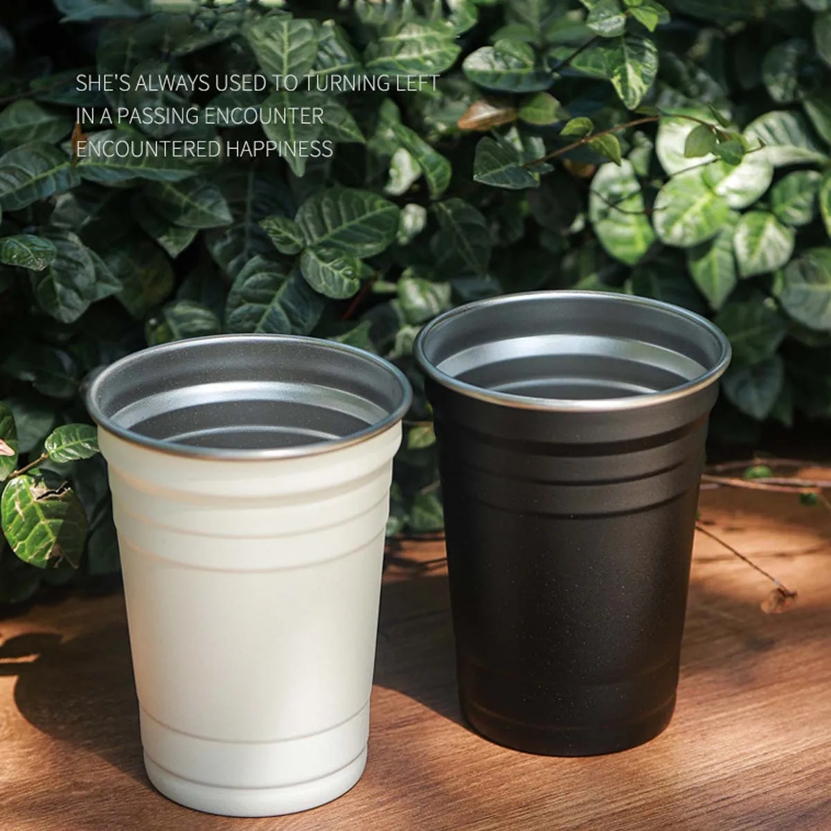 Stainless Steel Stackable Pint Drinking Cup 5