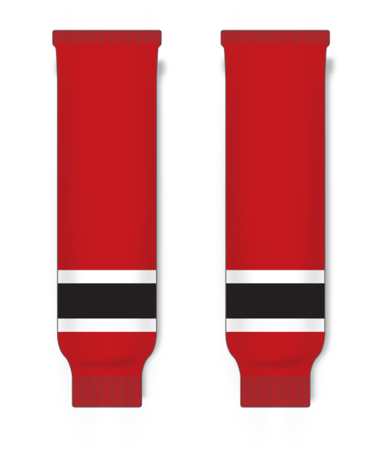 Knitted Striped Hockey Socks HS630-G11 23