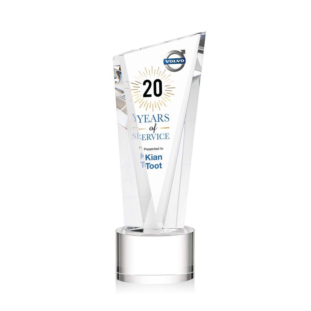 Plymouth VividPrint™ Award on Marvel Base - Clear 11