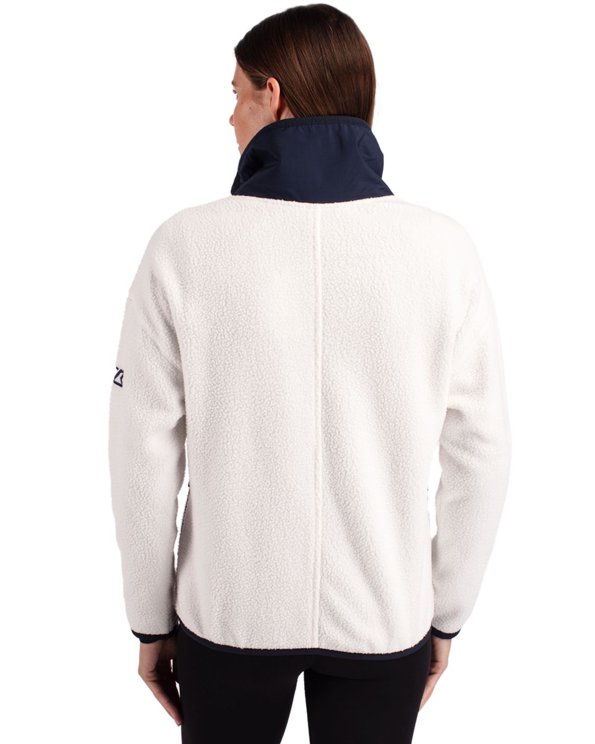Cutter & Buck Cascade Epic Comfort Recycled Sherpa Fleece Womens Full Zip Jacket 59