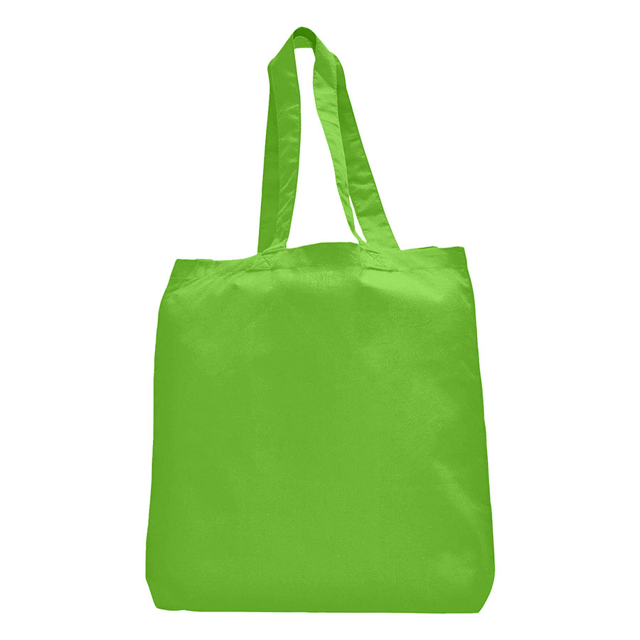 7 oz Cotton Canvas Tote Bag - 10"x14" w/ - 5"G - 20"Handle 14
