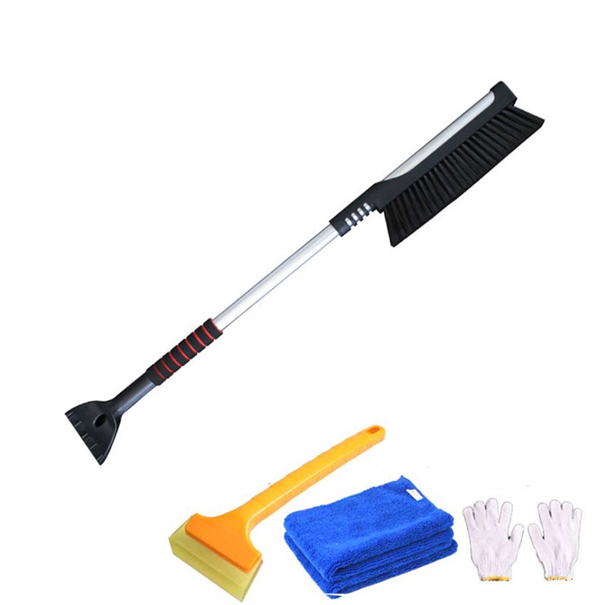 Snow Brush Ice Scraper With Mitten 3