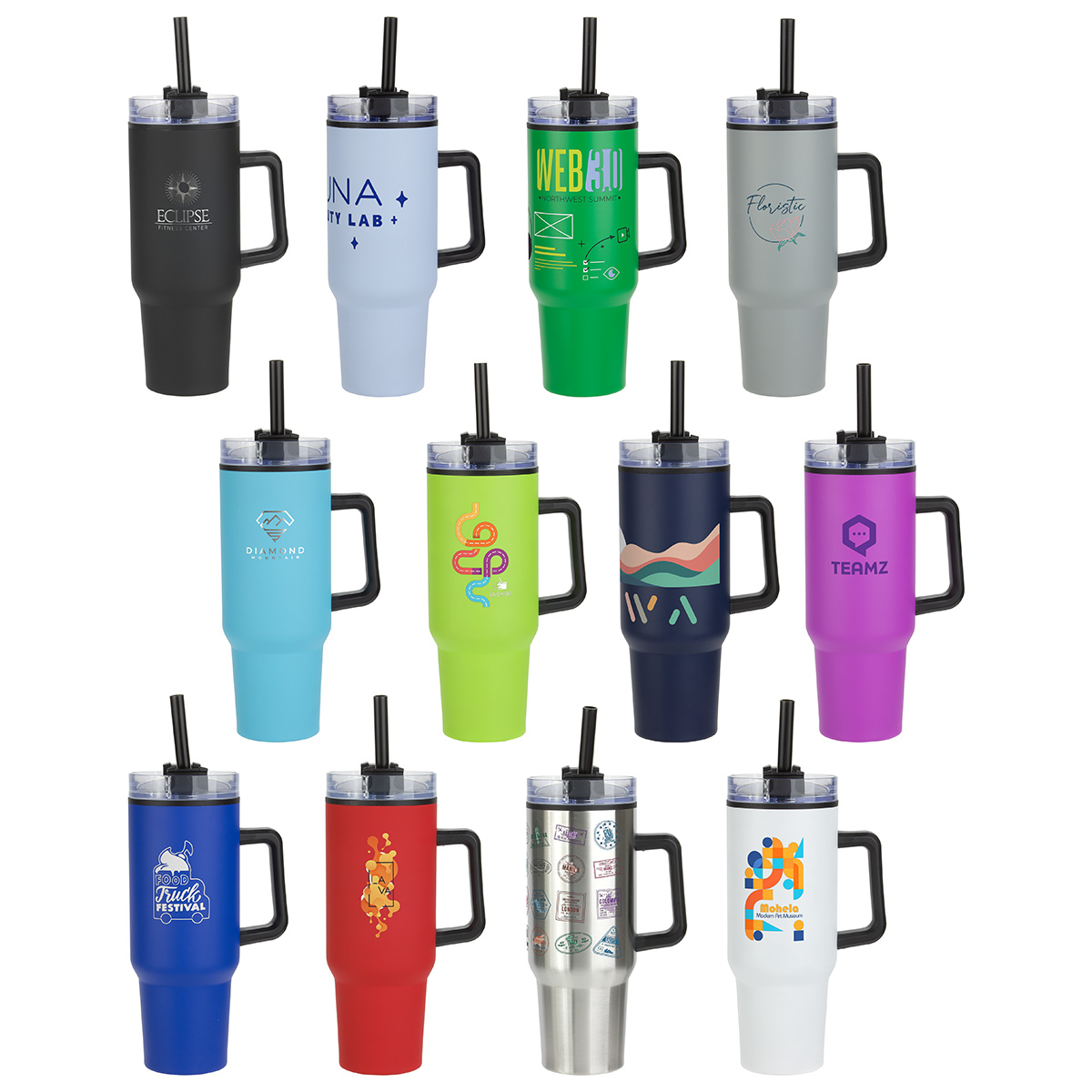 Outpost 40 oz Stainless Steel/Polypropylene Mug 11
