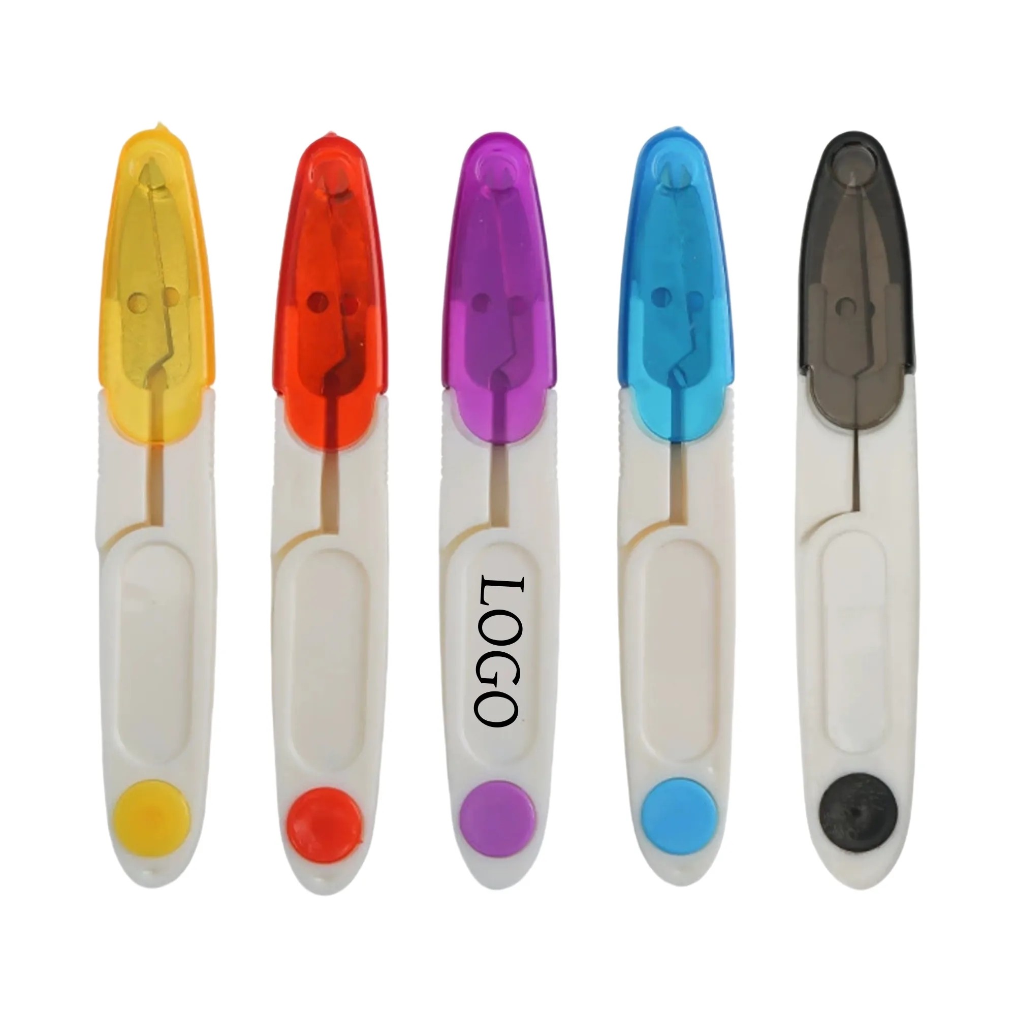 Safety Yarn Scissors With Protective Sleeves 4