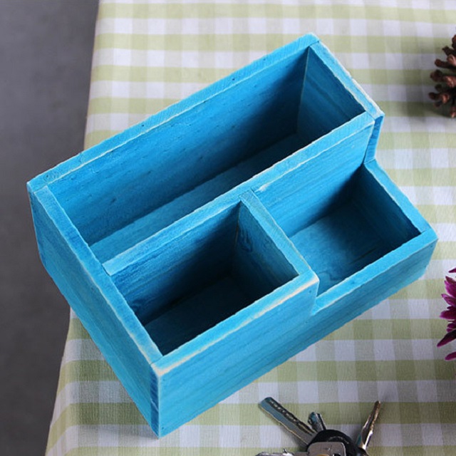 Wooden Flower Pot & Pen Holder 4