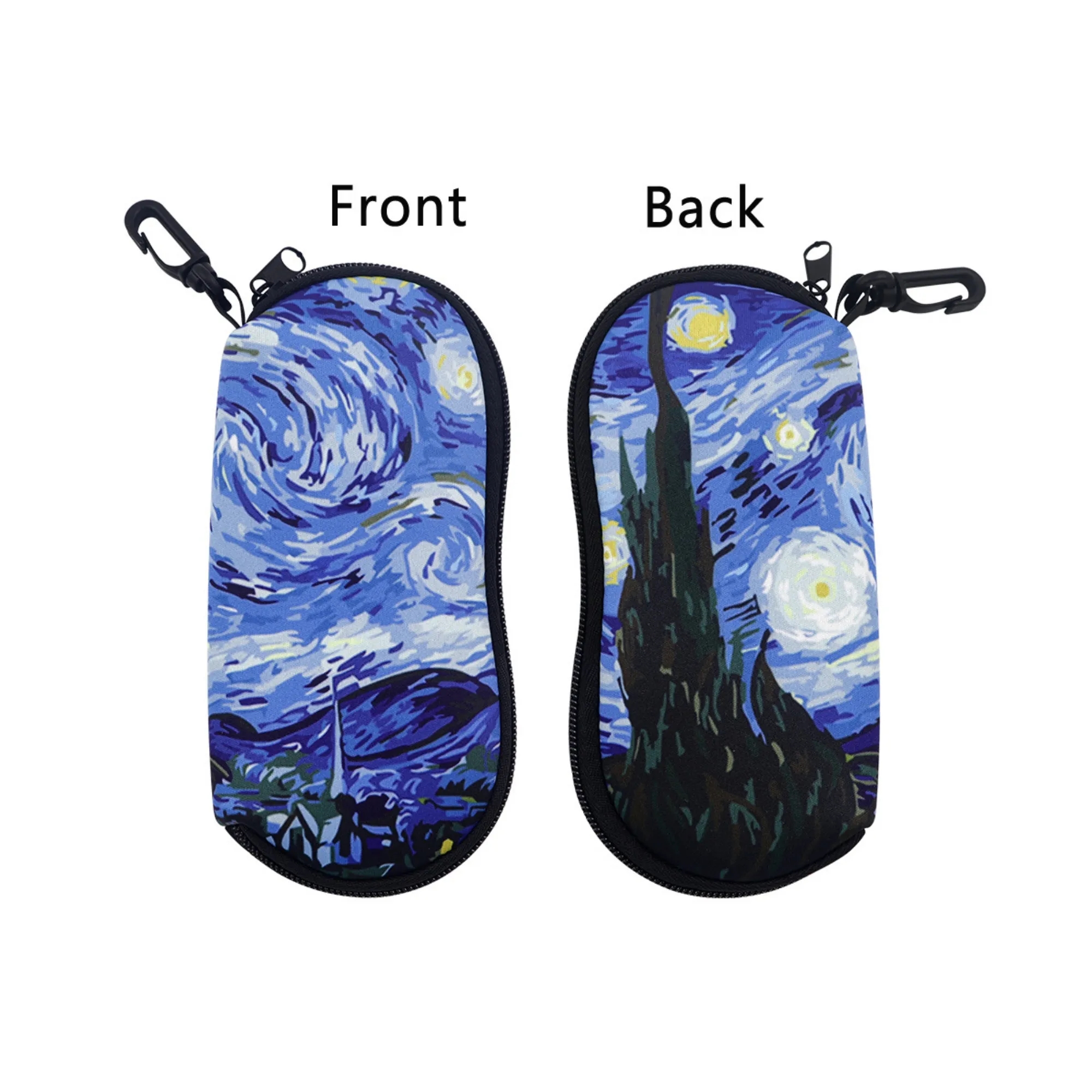 Soft Neoprene Sunglass Case Durable Portable 4