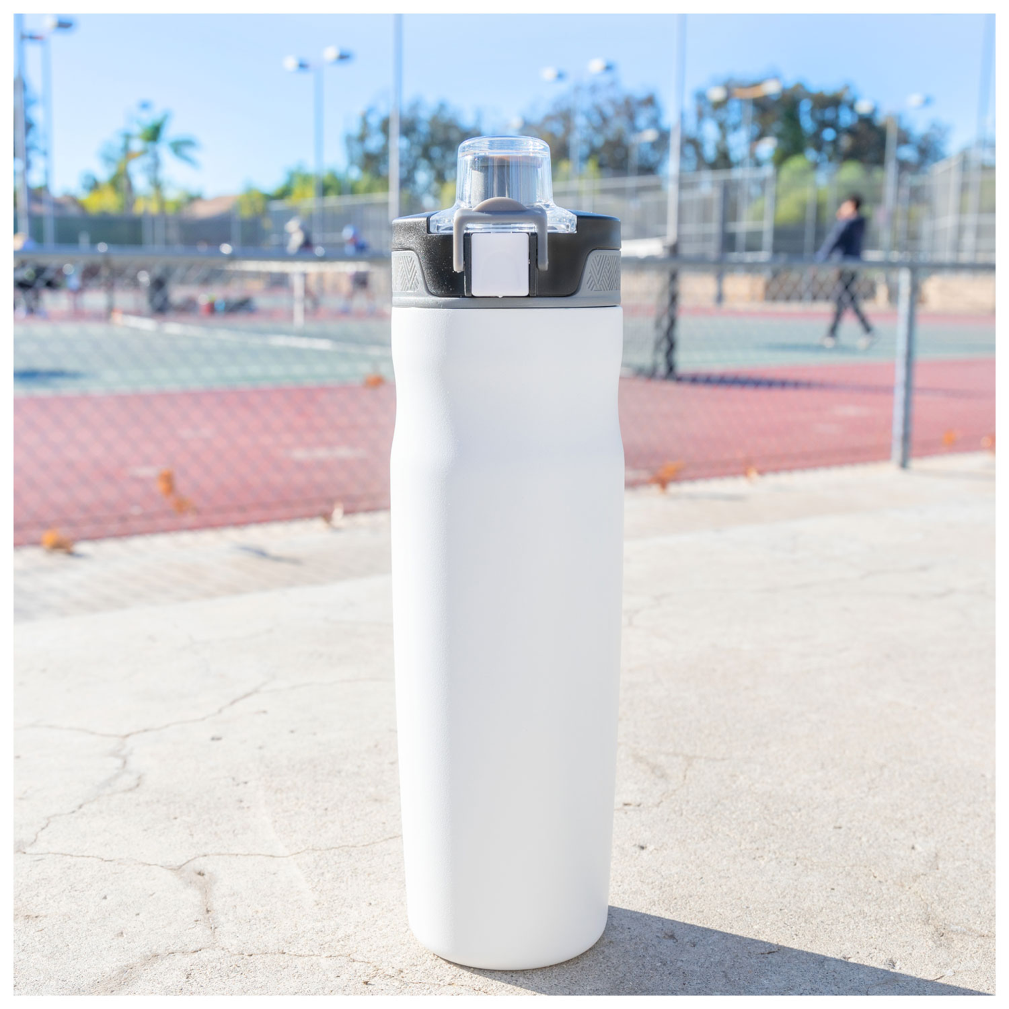20.9 oz h2go jolt - powder, custom water bottle with logo imprint 7