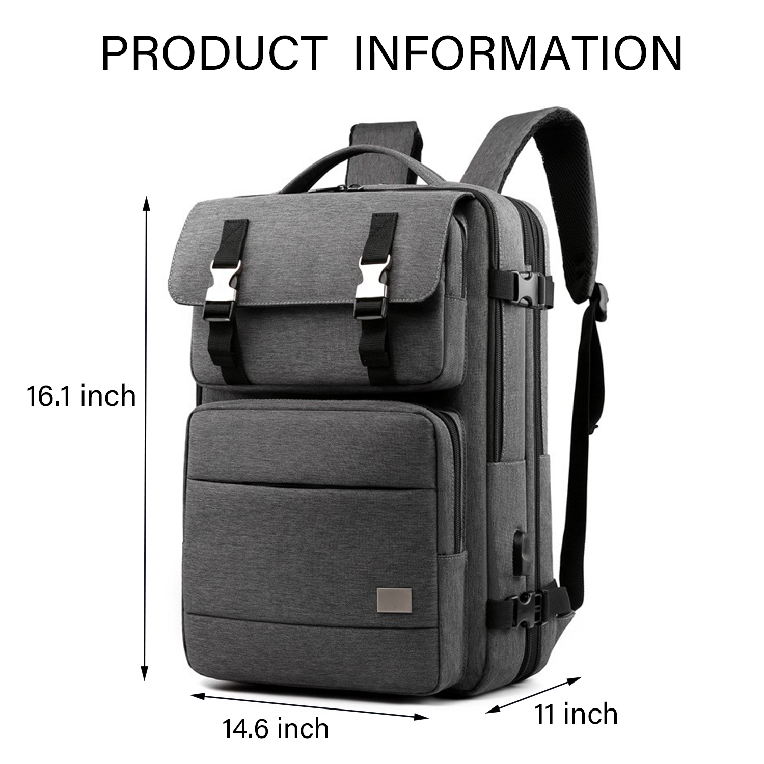 Big Capacity Travel Backpack Work Back Pack College Bag 2